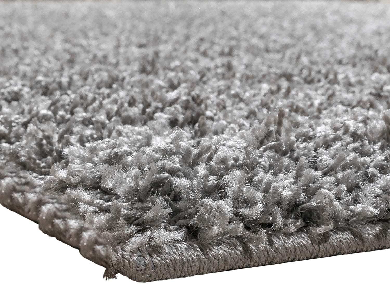 Paco Home Teppich »Twister 500« rechteckig 44 mm Höhe Uni Hochflor Shaggy mit hoher Fadendichte