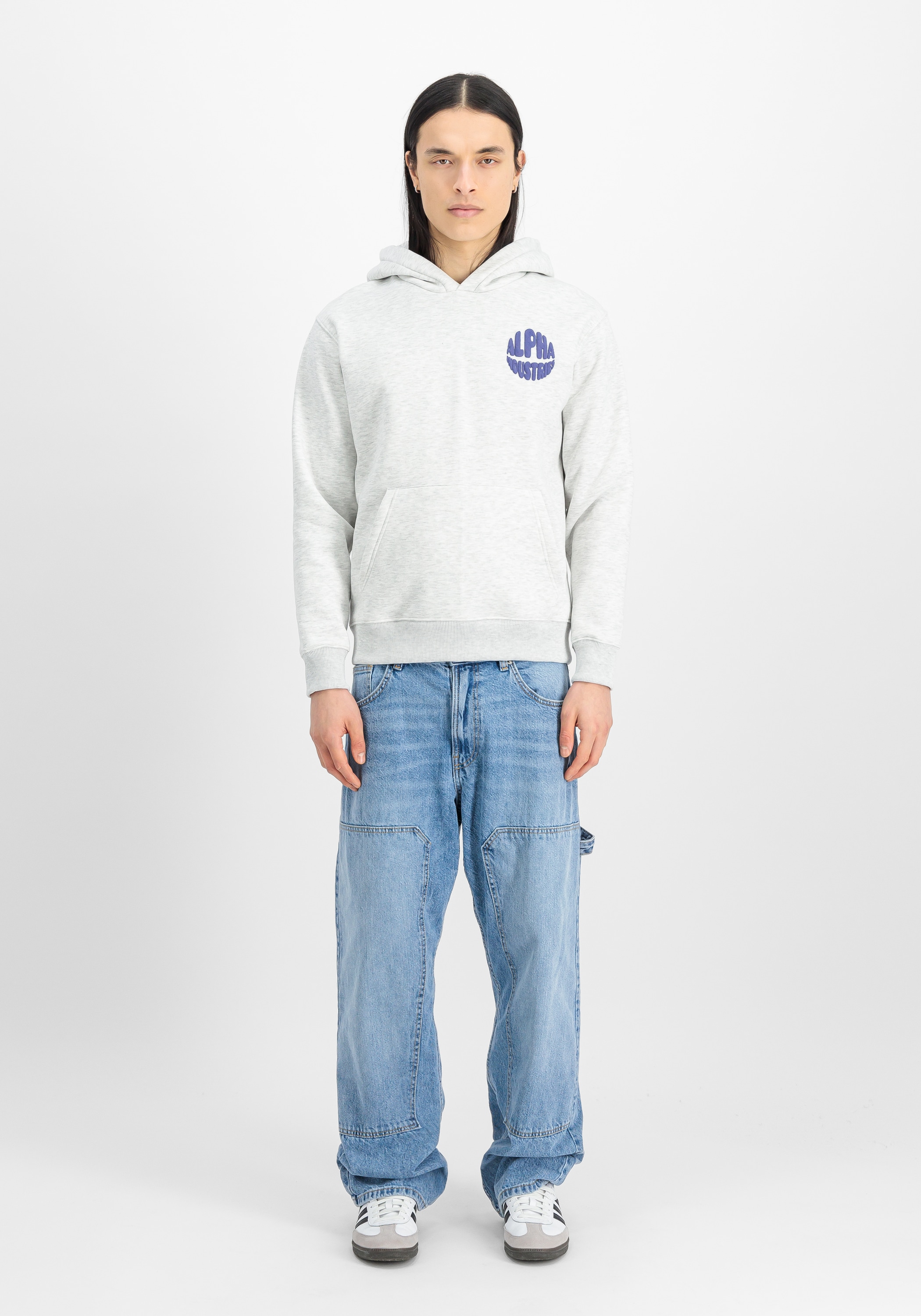 Alpha Industries Hoodie »Alpha Industries Men - Hoodies Logo Hoodie Backprint«