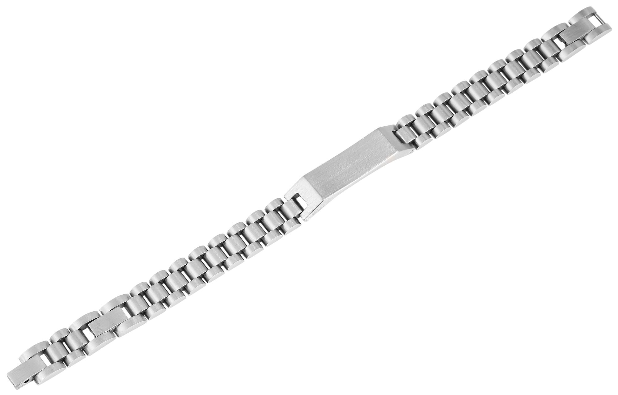 Adelia´s Gliederarmband »Unisex Armband ¿ Gliederarmband aus Edelstahl 19 cm«