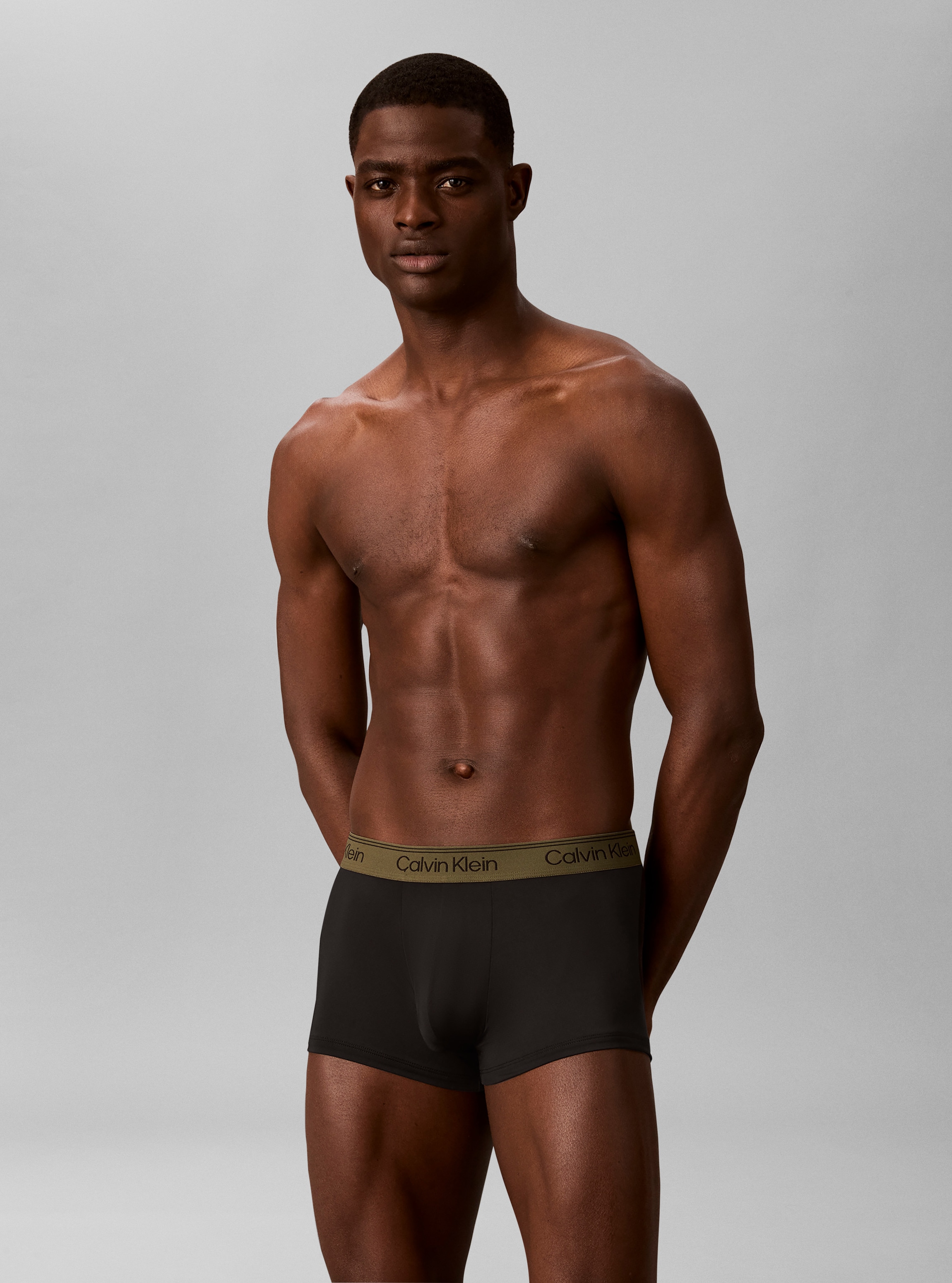 Calvin Klein Underwear Trunk »LOW RISE TRUNK 3PK« Packung, 3er-Pack,  Regular fit mit elastischem Bund