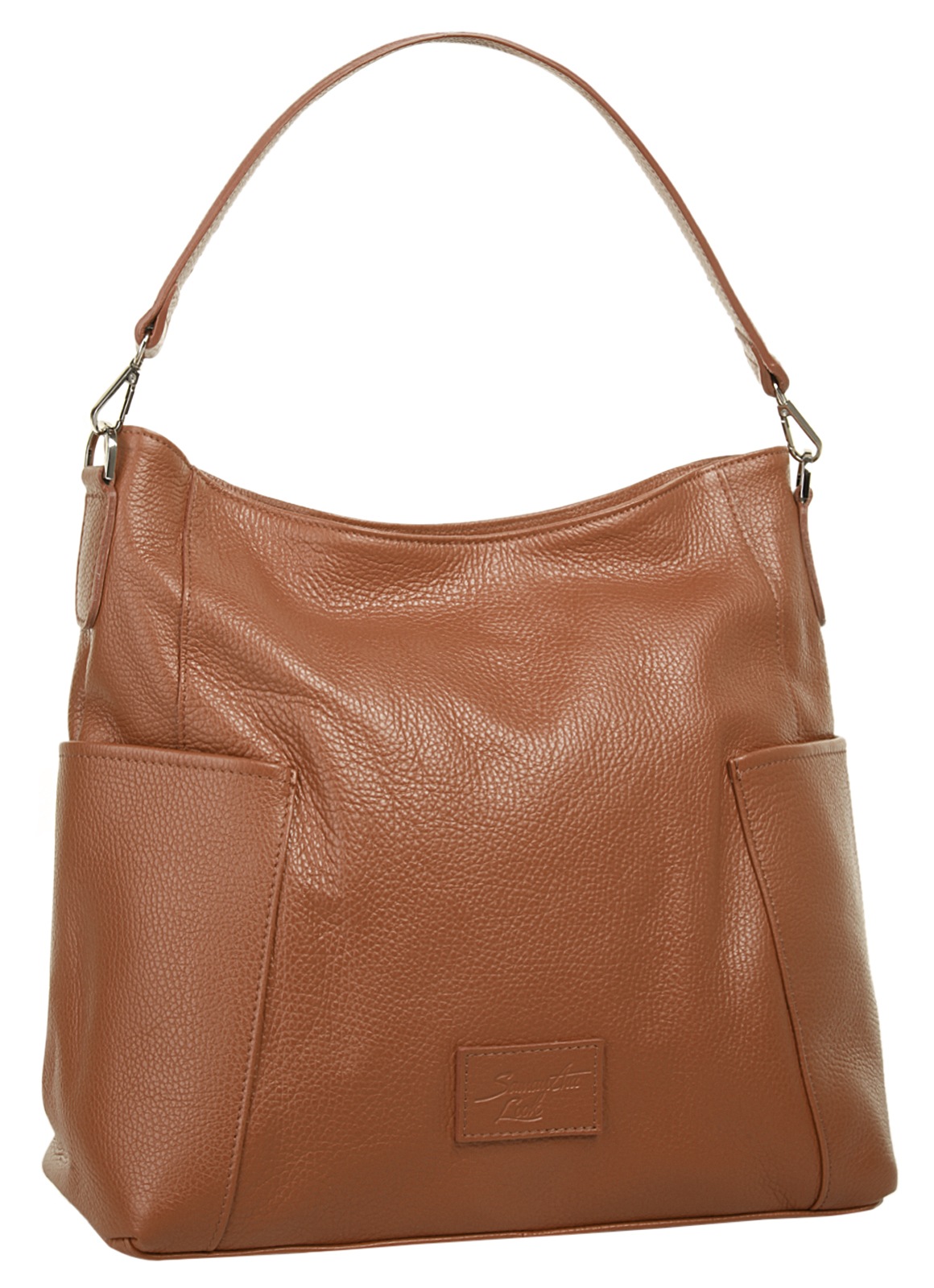 Samantha Look Shopper echt Leder, Made in Italy