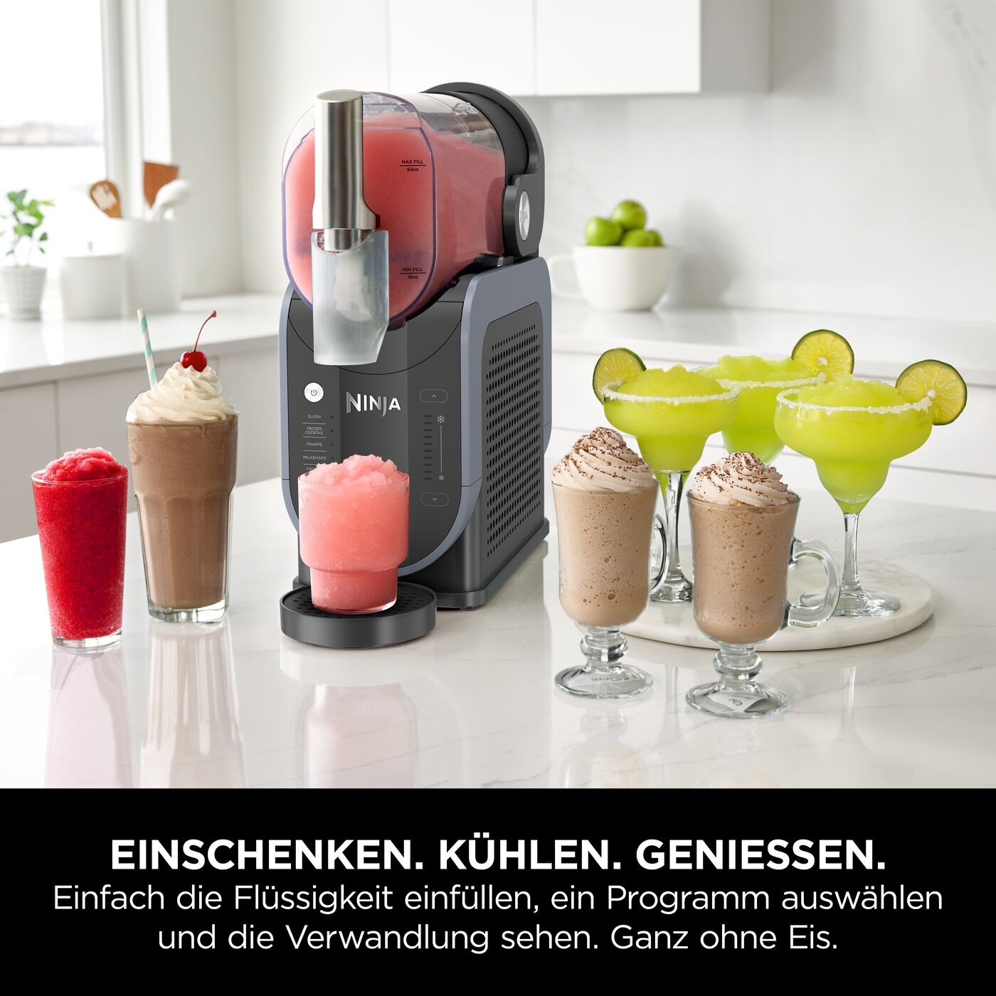 NINJA Slush Maker »FS301EU«, SLUSHi Slush-Eismaschine für gefrorene Getränke