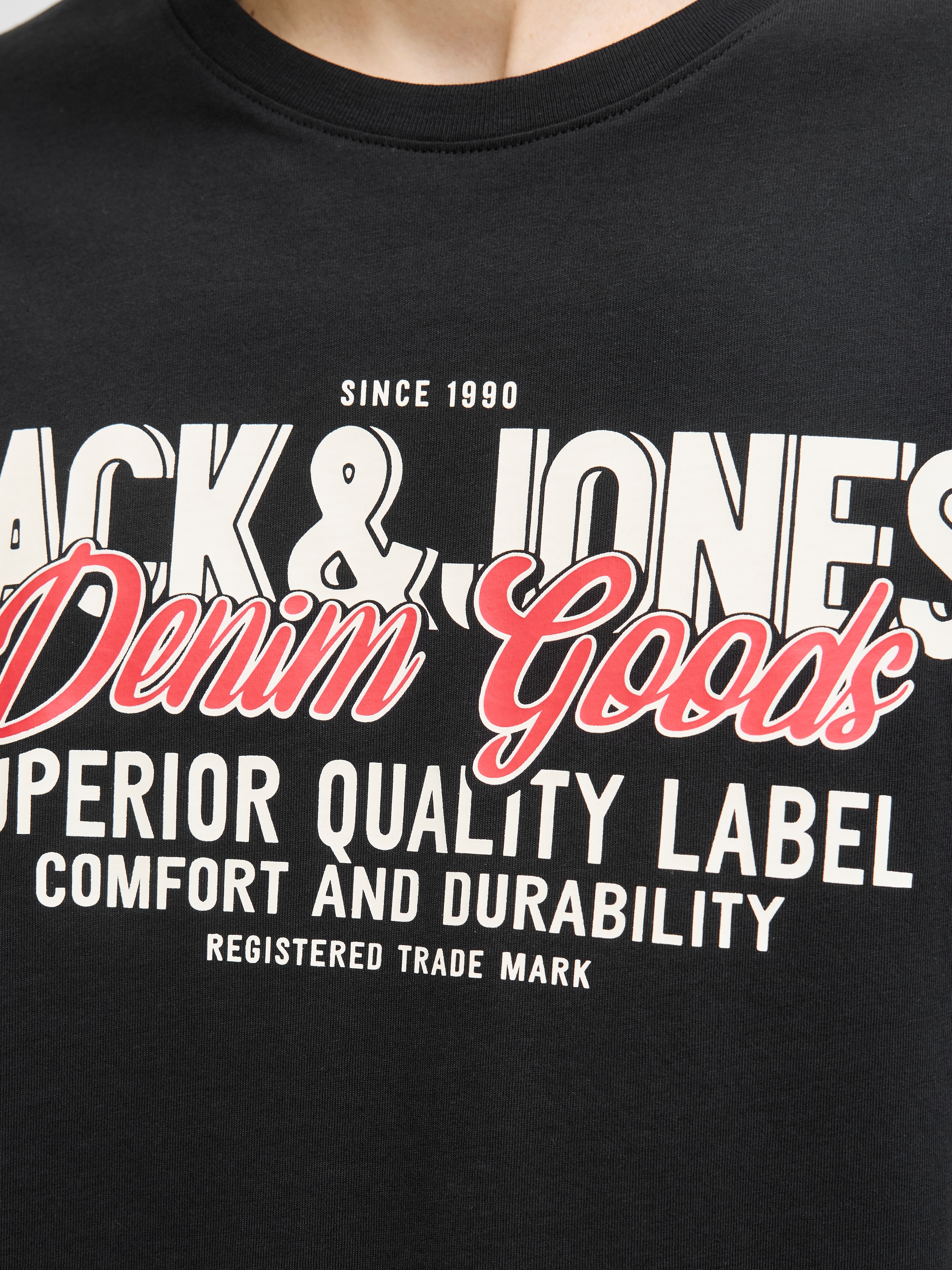 Jack & Jones PlusSize T-Shirt »JJELOGO TEE SS ONECK 2 COL AW25 NOOS PLS«