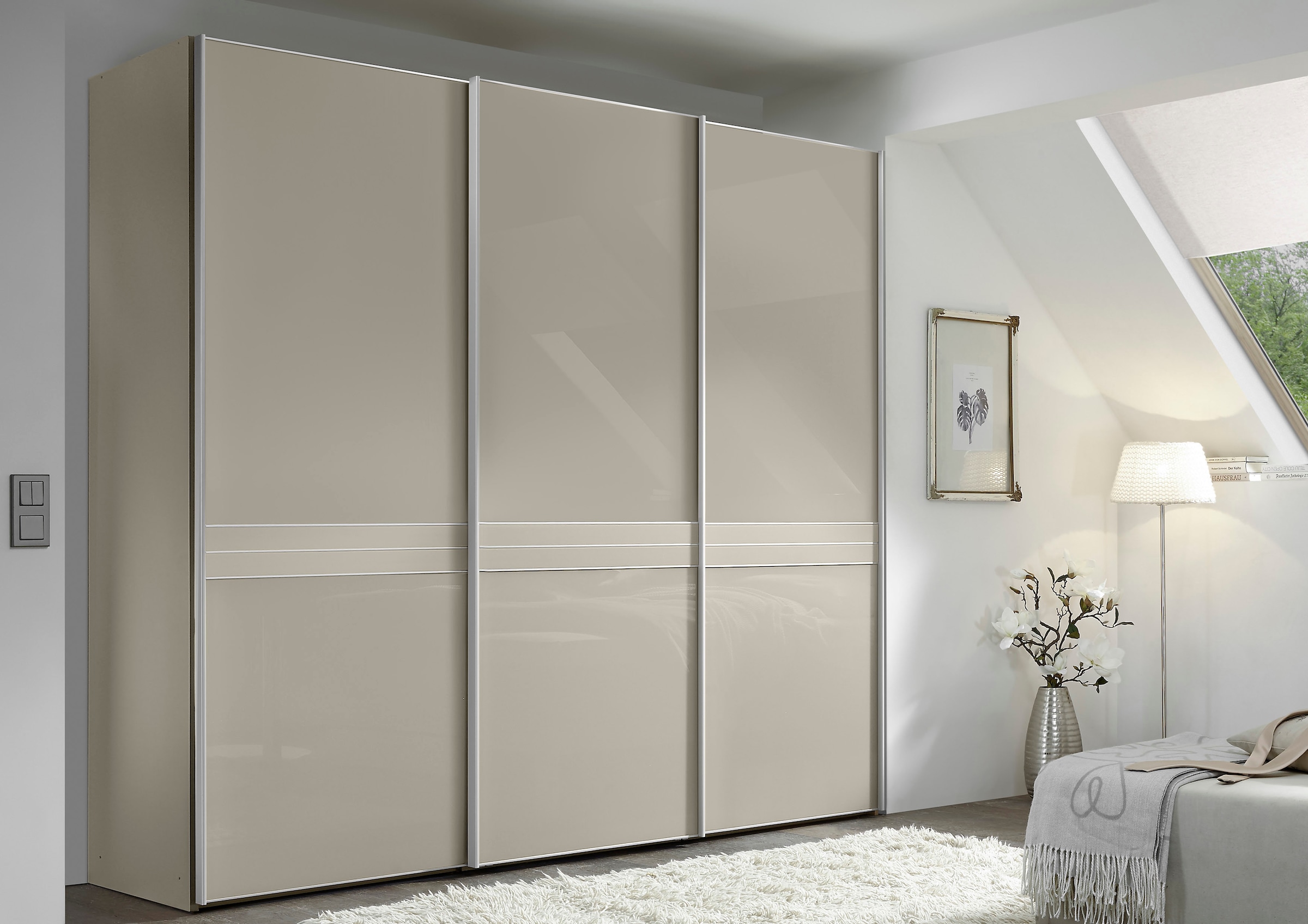 STAUD Schwebetürenschrank »Sinfonie Plus, edles Design in hochwertiger Qualität, Made in Germany« Mit vier verschiedenen Ausstattungsvarianten