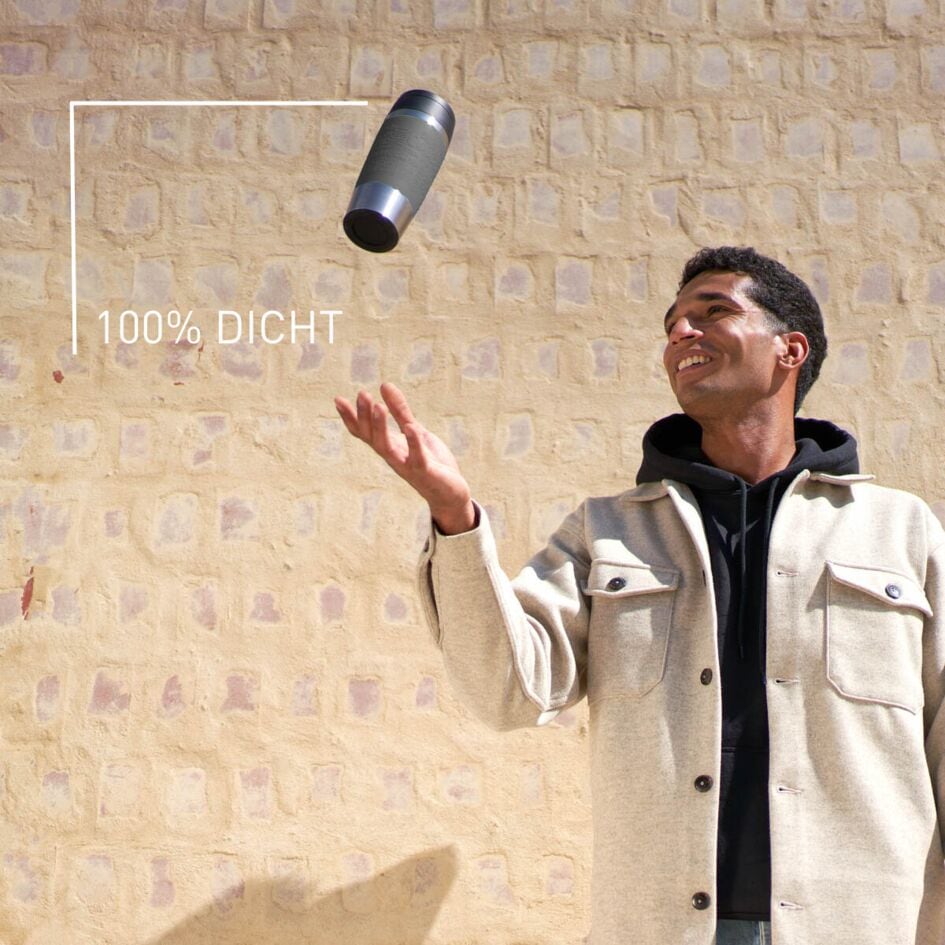 Emsa Thermobecher »Travel Mug Classic, mit 360°-Trinköffnung, auslaufsicher, rutschfest« 4h heiß, 8h kalt - 360 ml / 6h heiß, 12h kalt - 500 ml, 100% dicht