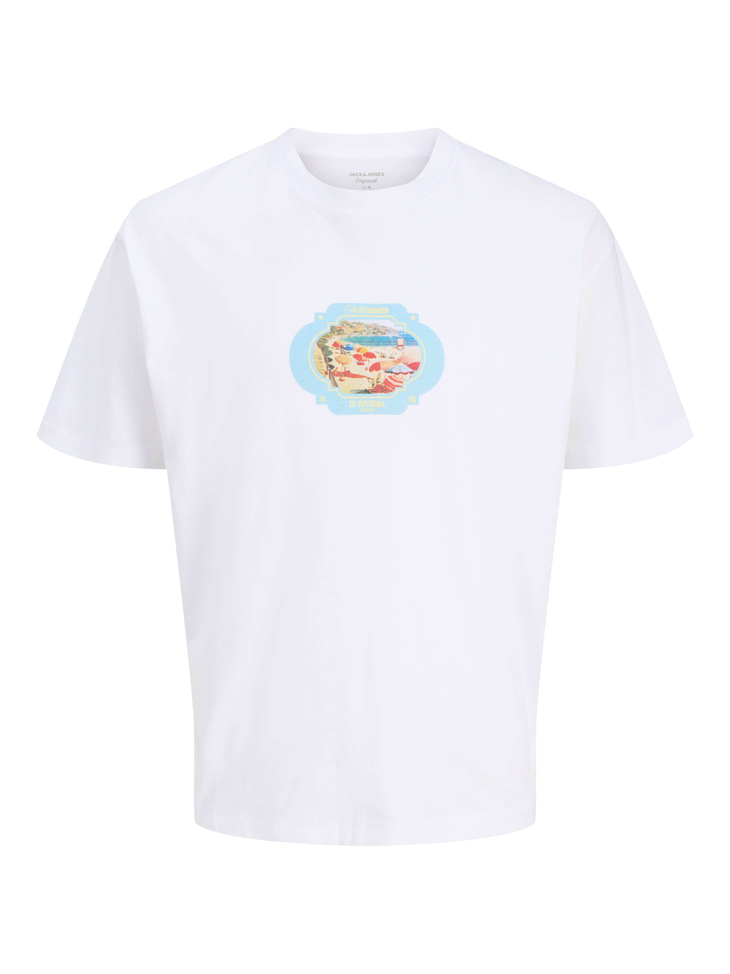 Jack & Jones T-Shirt »JORCASSIS GRAPHIC TEE SS CREW NECK« mit Print