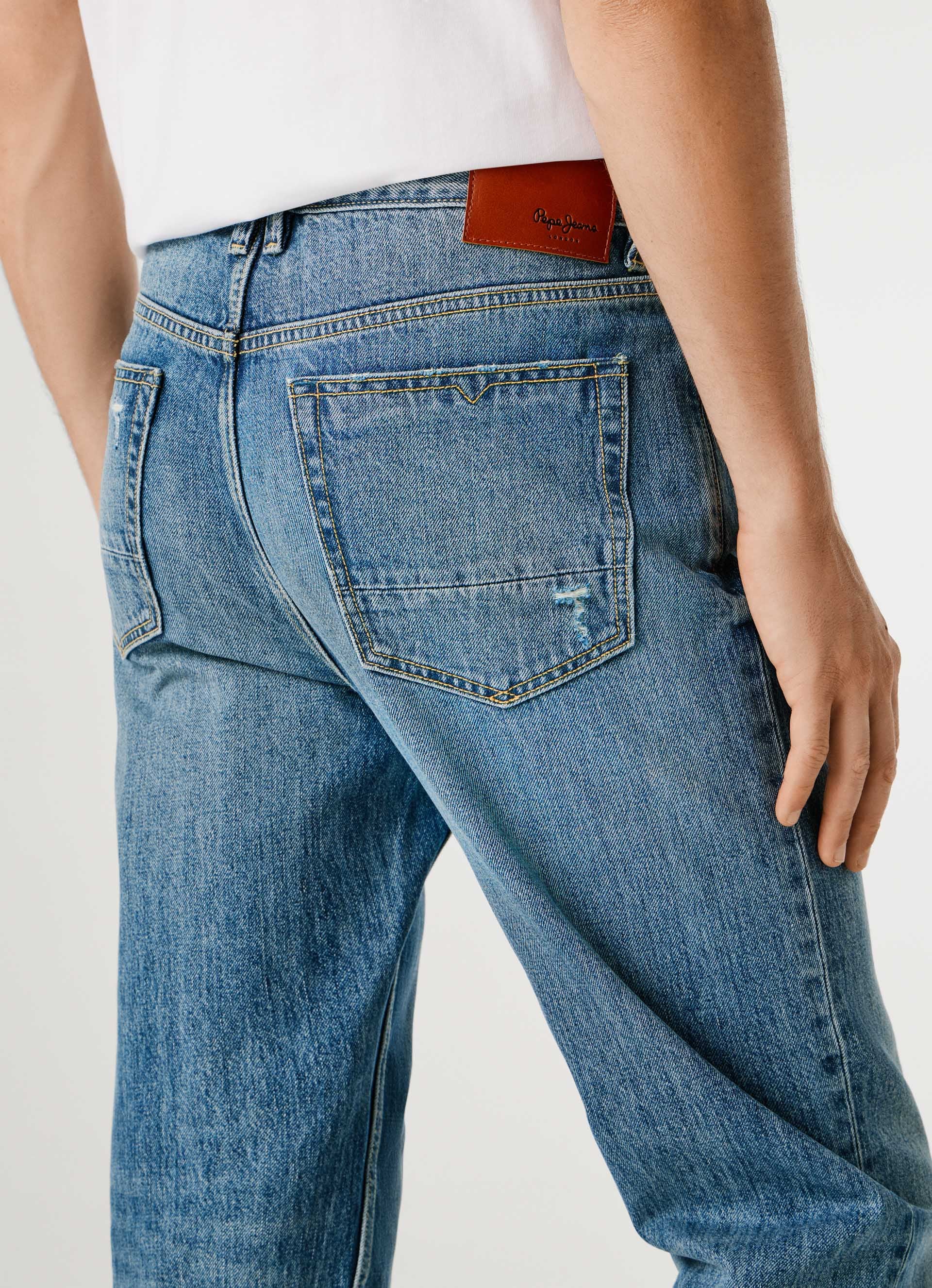 Pepe Jeans 5-Pocket-Jeans »BYRON FS MIDNIGHT FADE« Regular Waist