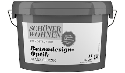 SCHÖNER WOHNEN-Kollektion Klarlack »Betondesign-Optik Glanz-Überzug«, (1), farblos kaufen