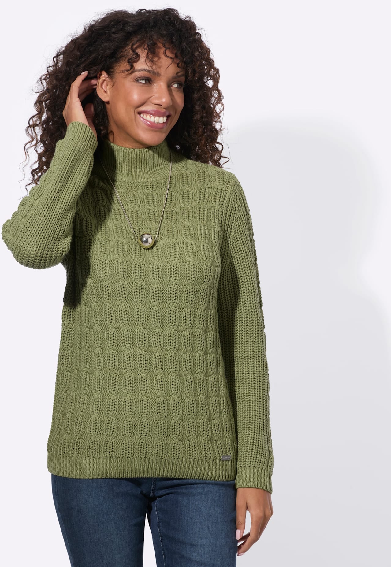 Casual Looks Stehkragenpullover »Stehkragen-Pullover«