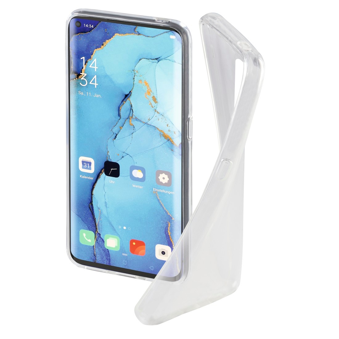 Hama Handyhülle »Smartphone-Cover Hülle«, Oppo Find X2 Neo-Smartphones, "Crystal Clear" für Oppo Find X2 Neo Transparent