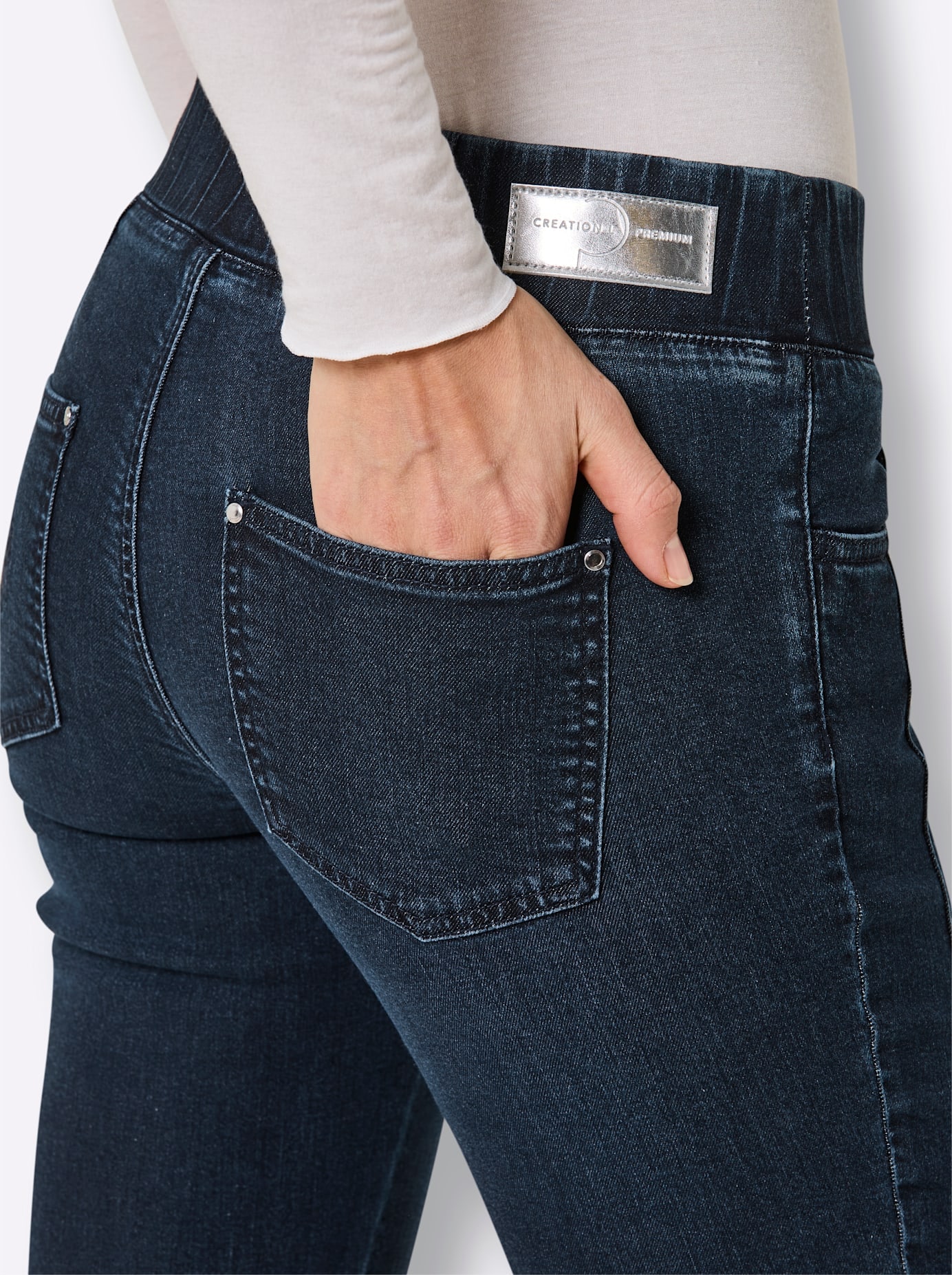 CREATION L PREMIUM Schlupfjeans 1