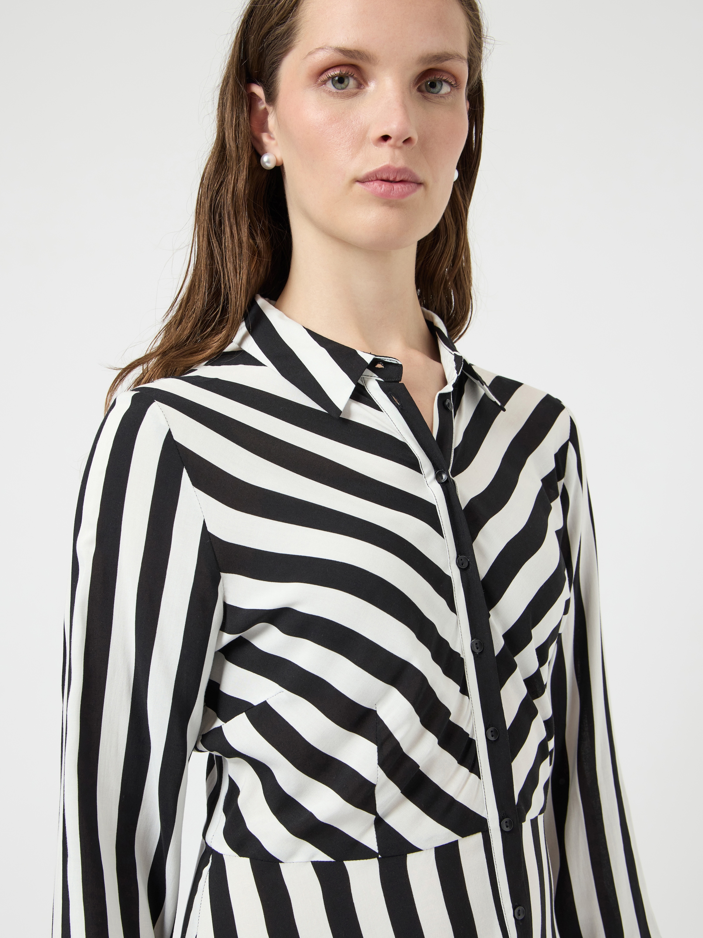 Y.A.S Hemdblusenkleid »YASSAVANNA LONG SHIRT DRESS« Sommerkleid, mit 3/4 Ärmel