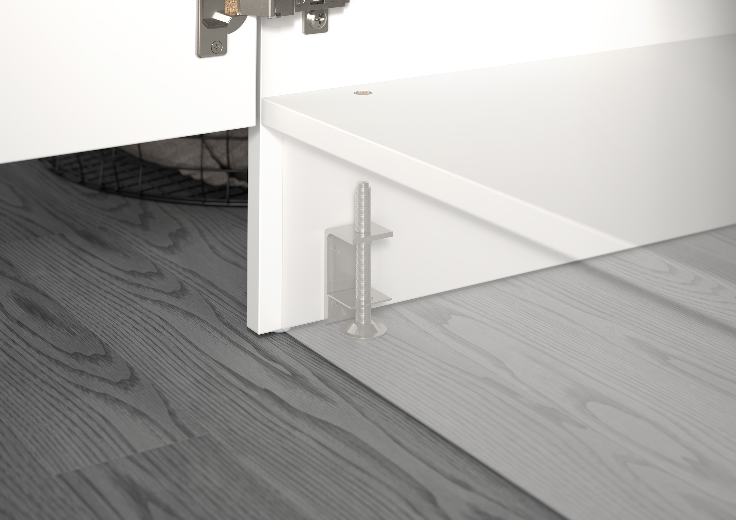 welltime Mehrzweckschrank-Set »FALAS, TOPSELLER!, 2-teilig, Hauswirtschaftsraum Set, Breite 133 cm«