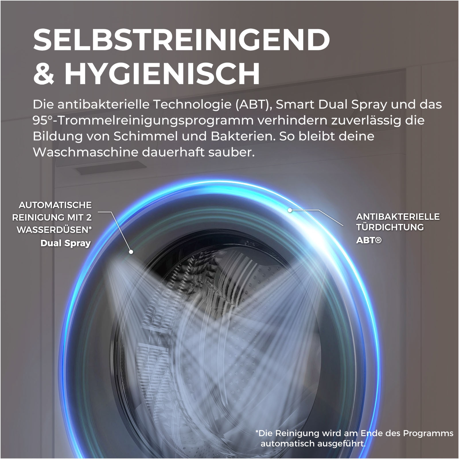 Haier Waschmaschine G3 Serie »HW80-BP1426637T« 8 kg 1400 U/min Smart AI Automatikprogramm