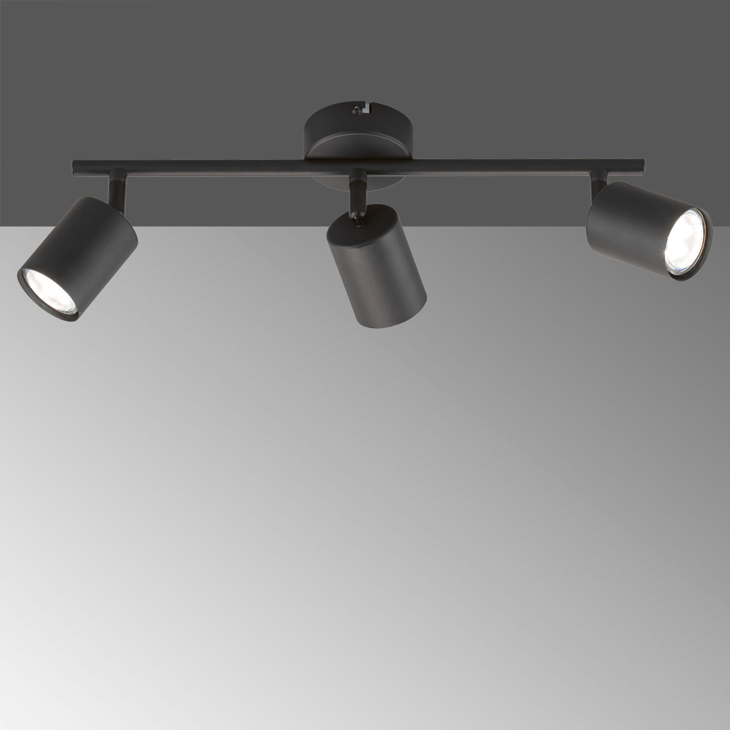 FISCHER & HONSEL Deckenspots »Vano«, 3 flammig, Leuchtmittel GU10 | LED wechselbar