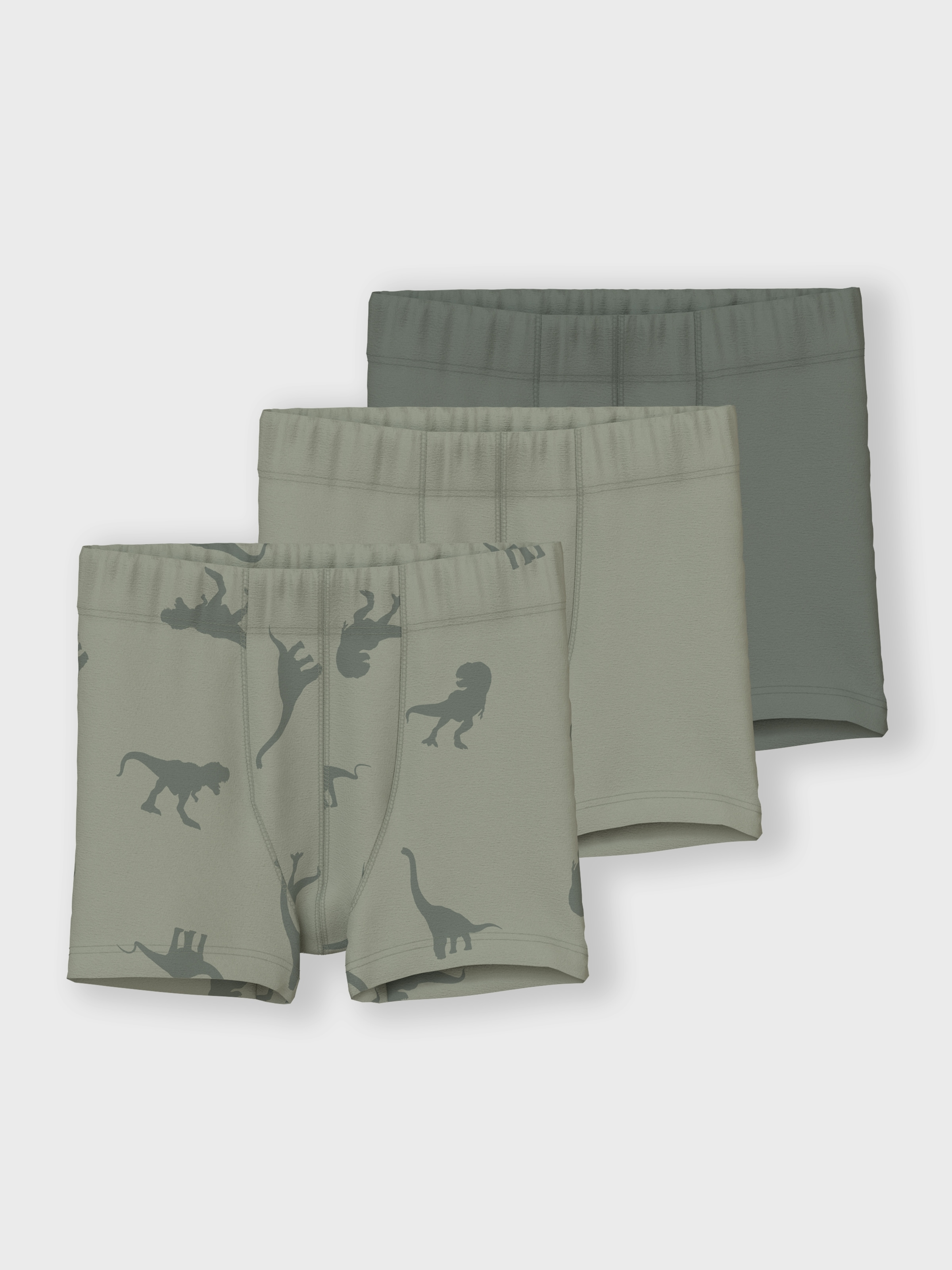 Name It Trunk »NMMTIGHTS 3P AGAVE GREEN DINO NOOS«, (Packung, 3 St.)