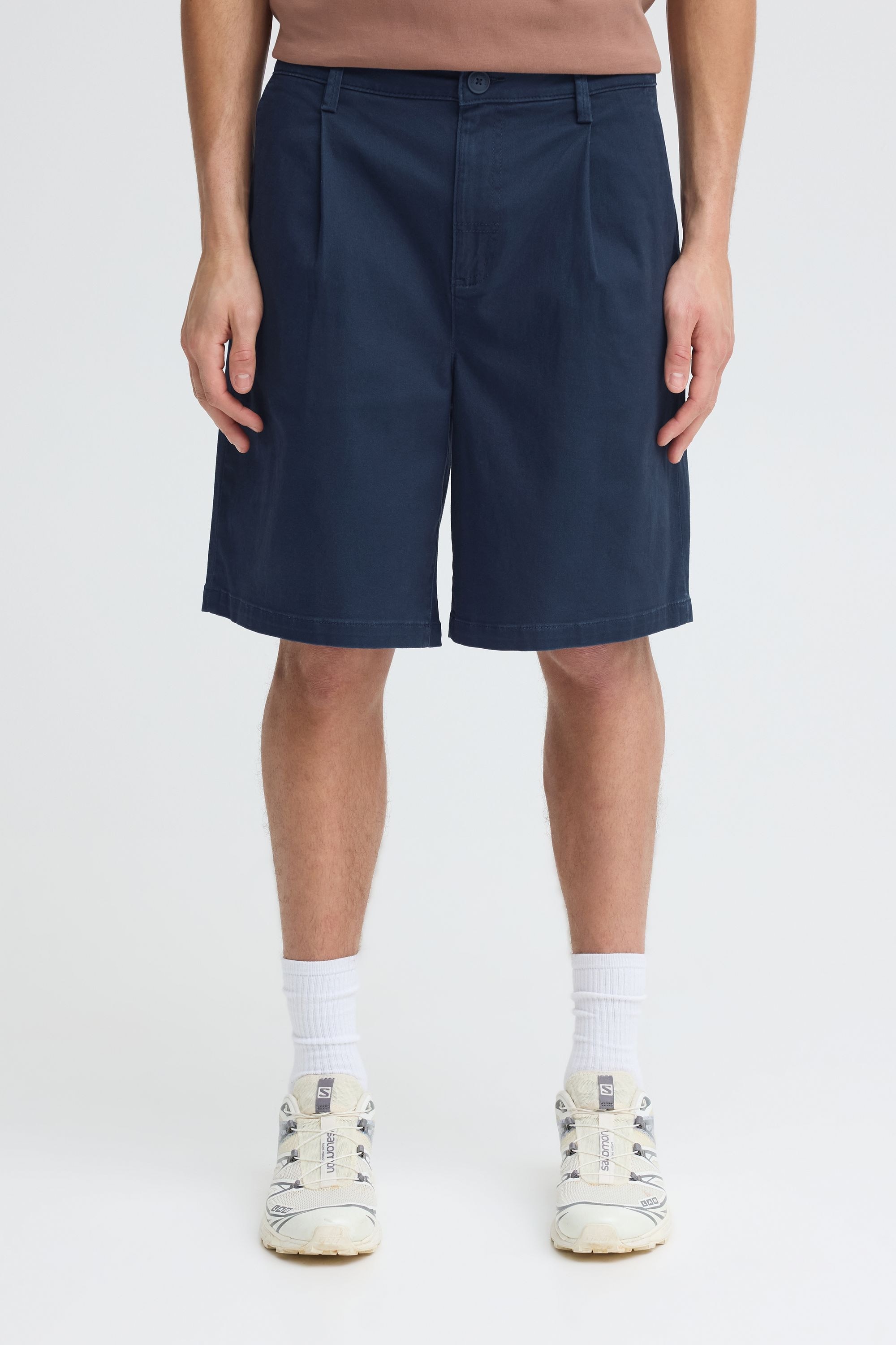 !Solid Chinoshorts »Chinoshorts SDMohan Relaxed Fit«