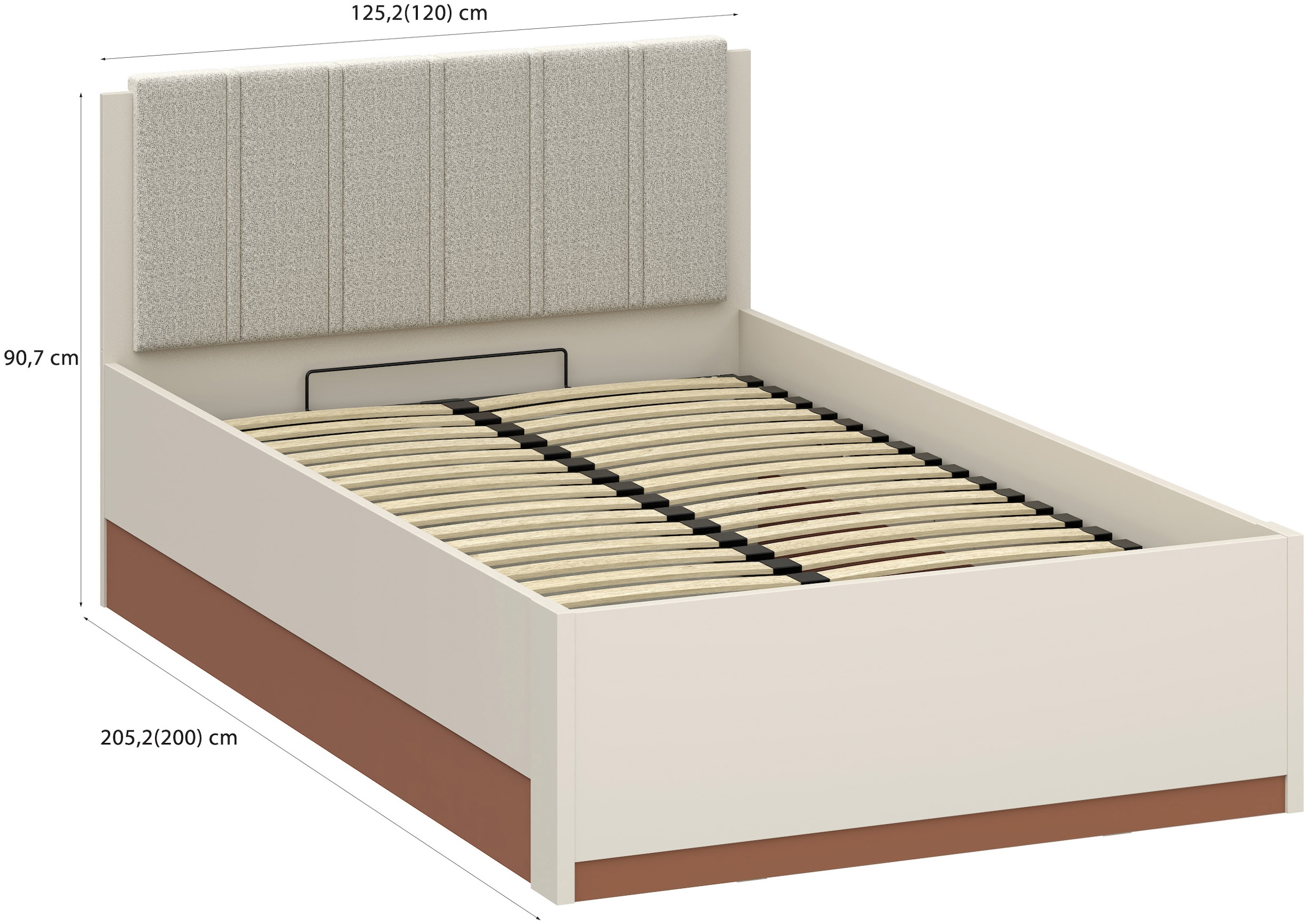 FORTE Bettgestell »Milles«