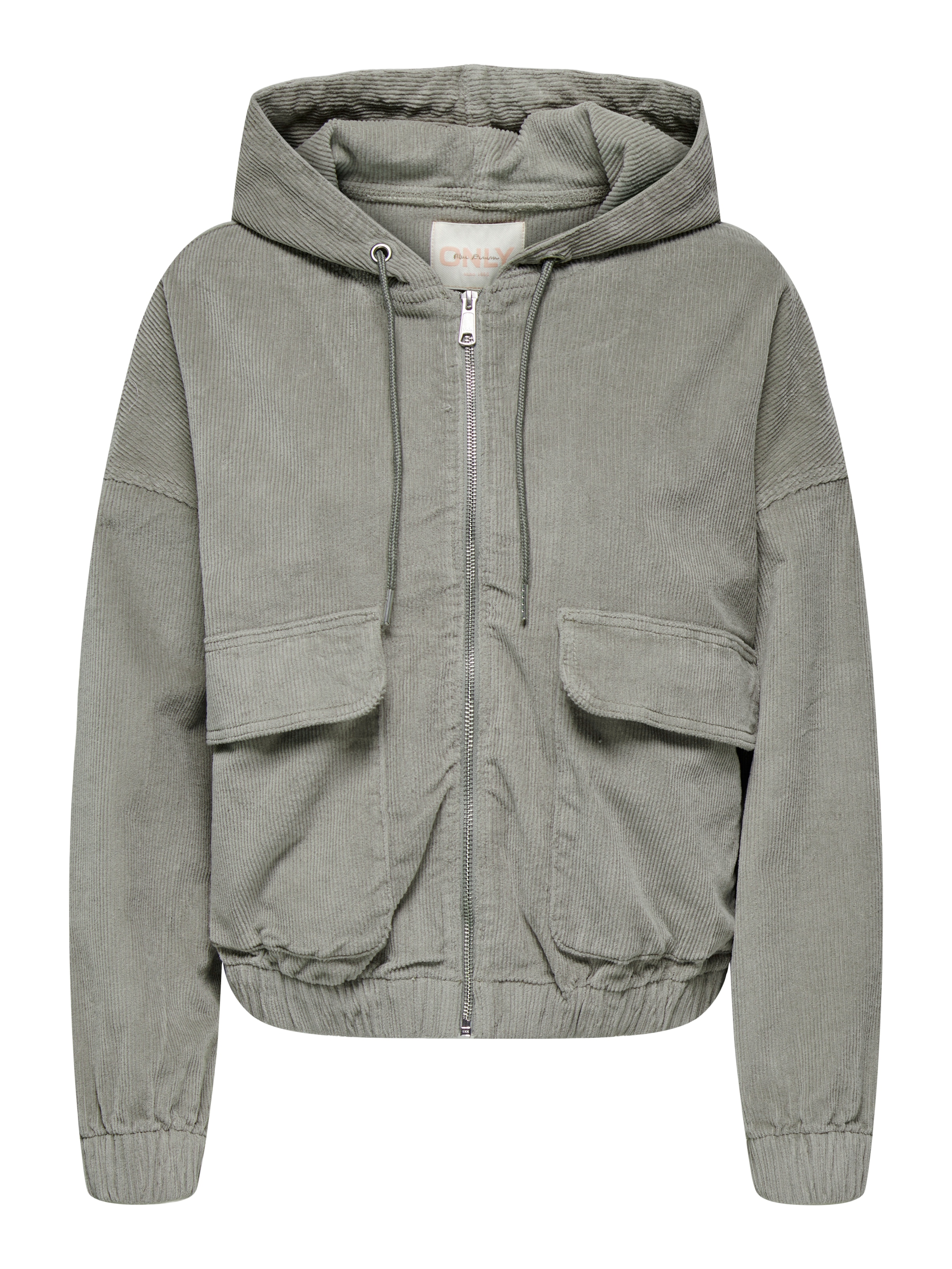 ONLY Cordjacke »ONLKENZIE L/S CORD JACKET PNT NOOS«, mit Kapuze