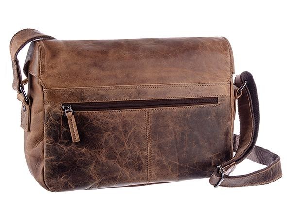 GreenLand Nature Messenger Bag »Montana«, im Vintage Look