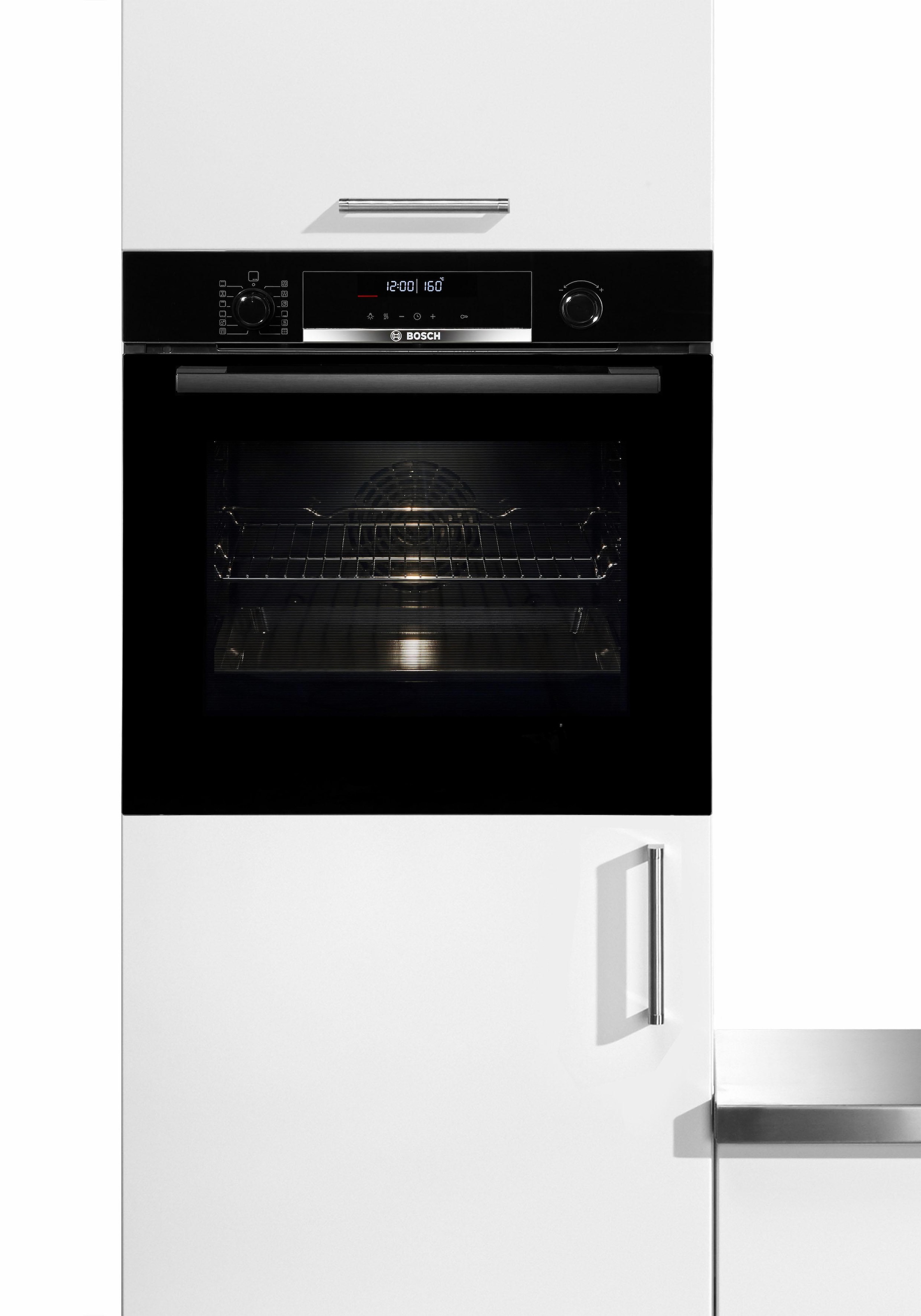 BOSCH Pyrolyse Backofen Serie 6 »HBA578BB0«, mit Teleskopauszug nachrüstbar, Pyrolyse-Selbstreinigung