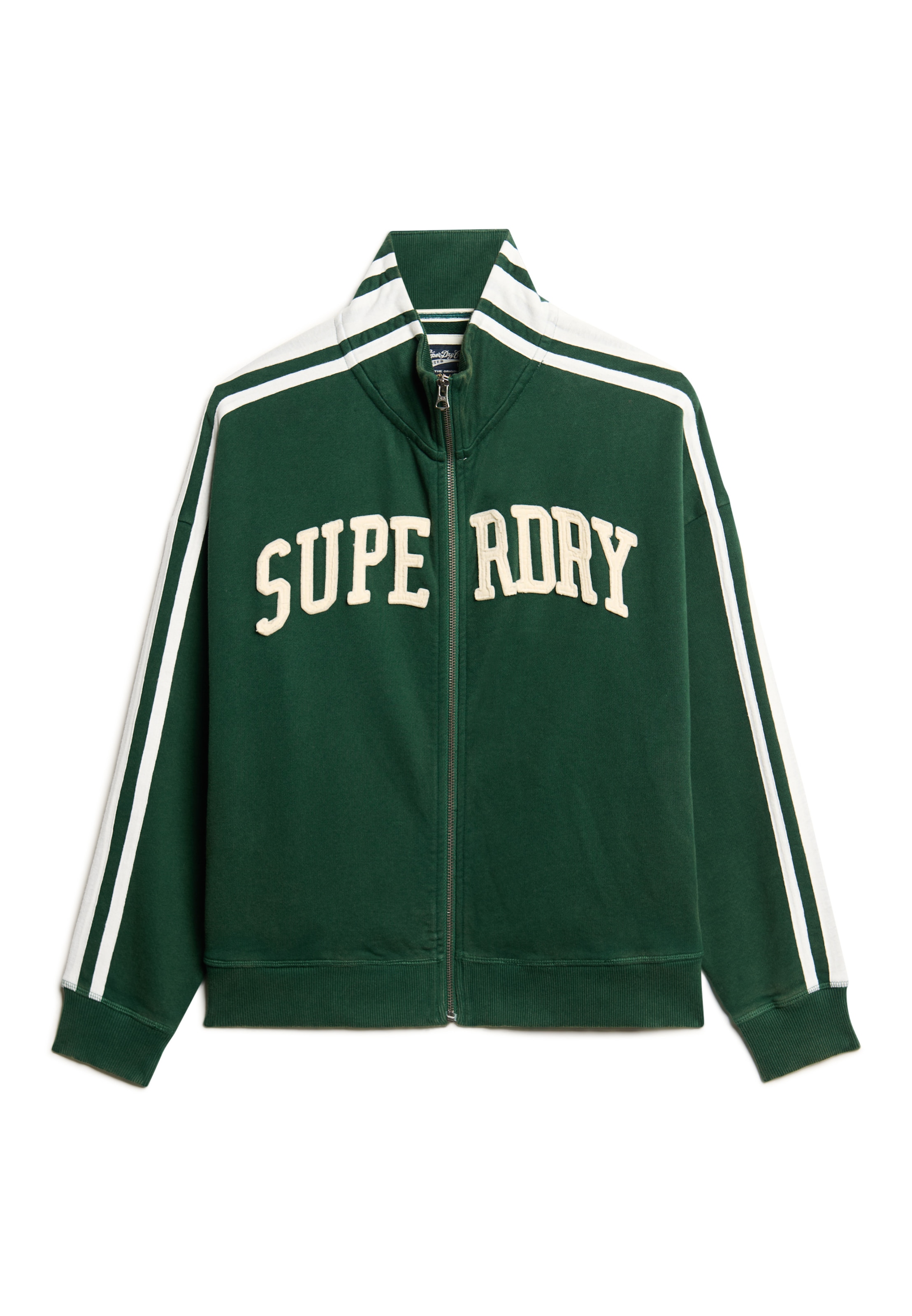 Superdry Sweatjacke »ATHLETIC APPLQ LOOSE ZIP TRACK«
