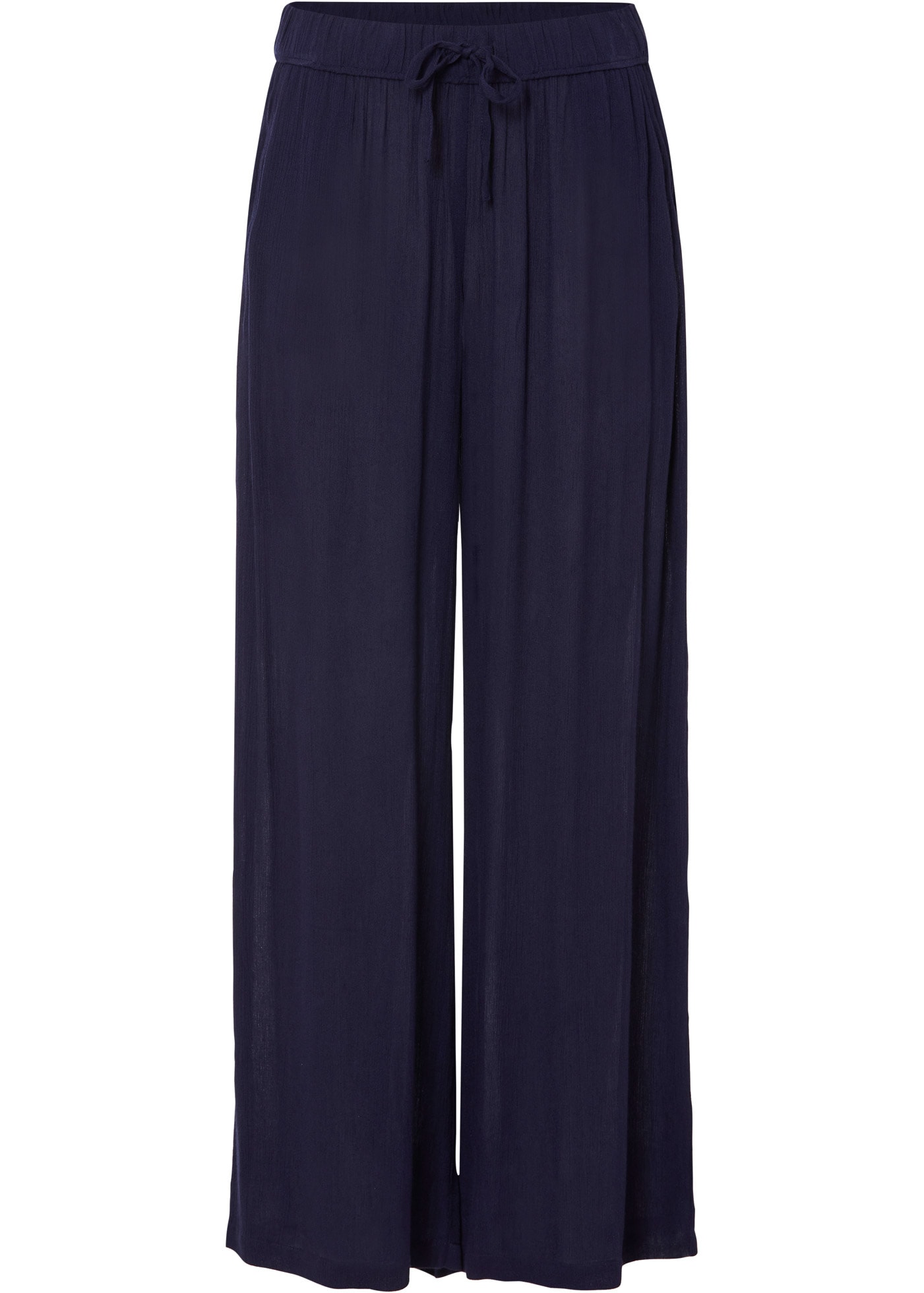 bonprix Marlene-Hose »Marlenehose aus fließender Viskose«  aus Viskose, lockere Passform, mit Bindeband, lässiger Stil