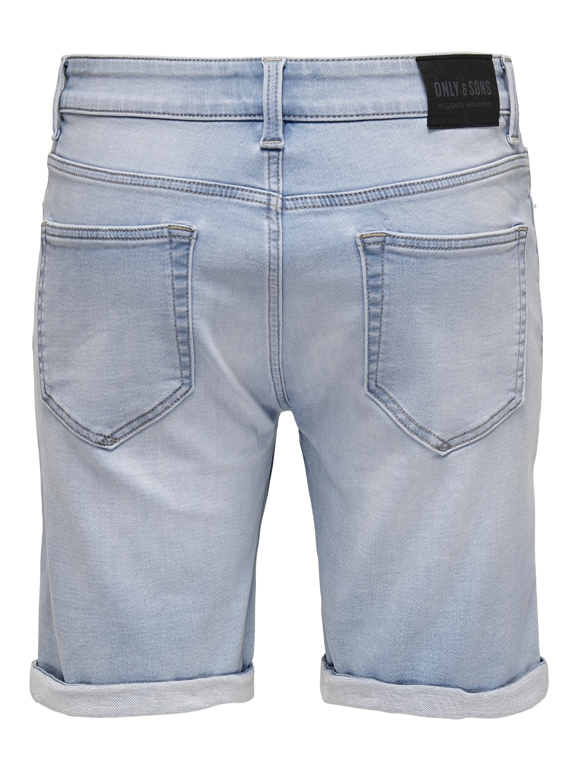 ONLY & SONS Jeansshorts »ONSPLY JOG LBD R0027 ANA DNM SHORTS NOOS« Baumwollmischung, regular fit