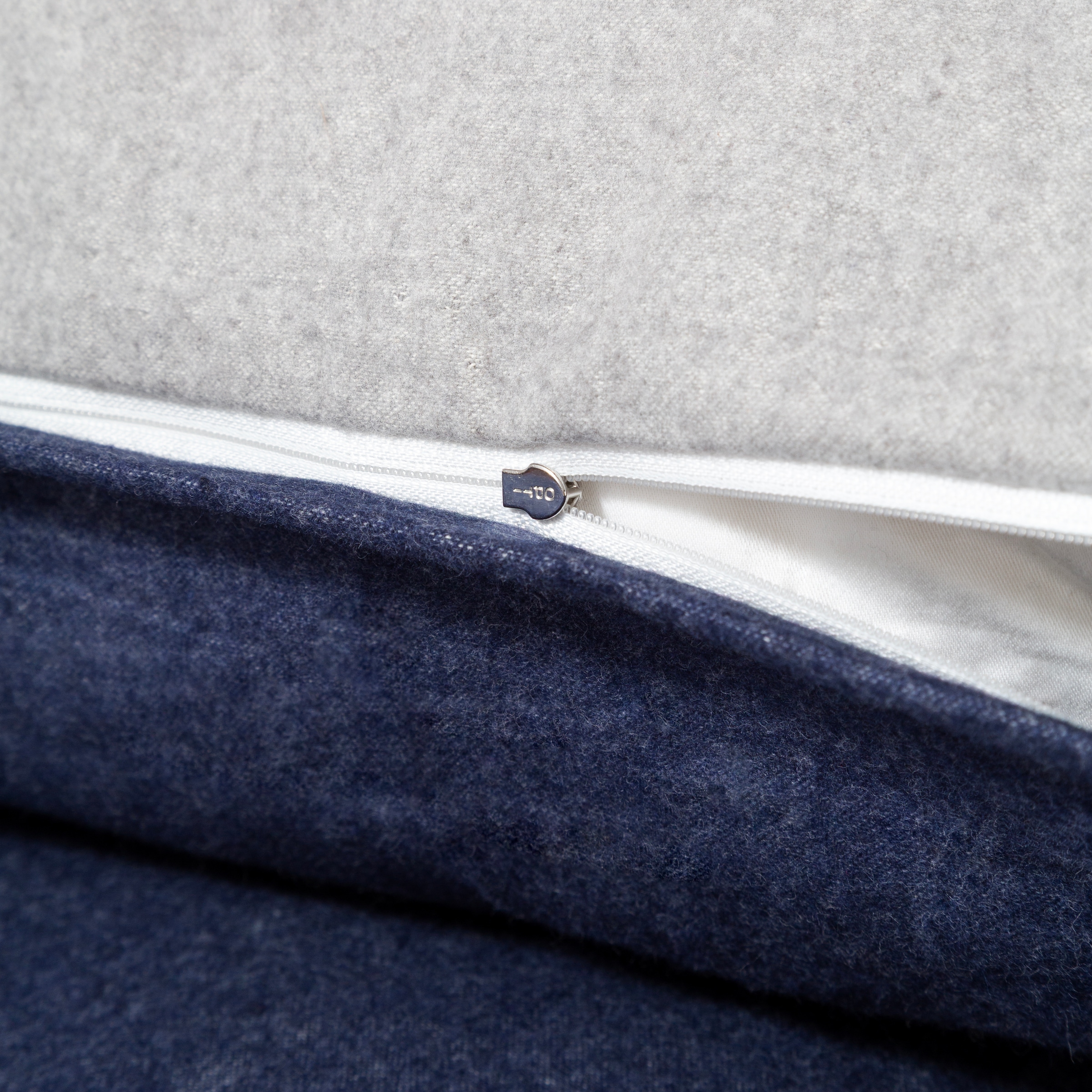 Wolkenfeld Kissenbezug »Flanell Baumwolle Kopfkissenbezug - Premium Kissenbezug« Größe 80x80, 40x80 und 70x90 cm; versteckter Reißverschluss