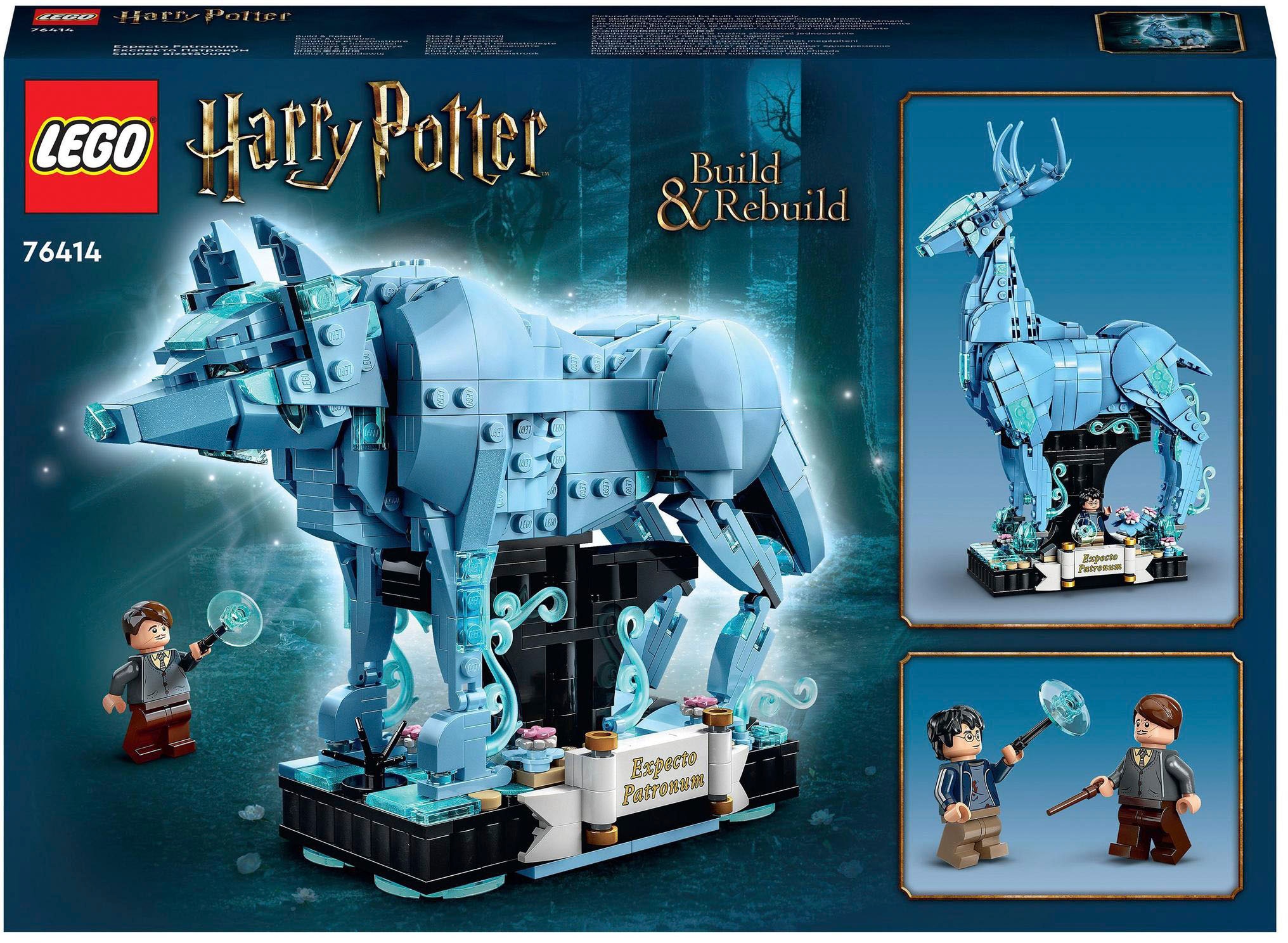 LEGO® Konstruktionsspielsteine »Expecto Patronum (76414), LEGO® Harry Potter«, (754 St.), Made in Europe