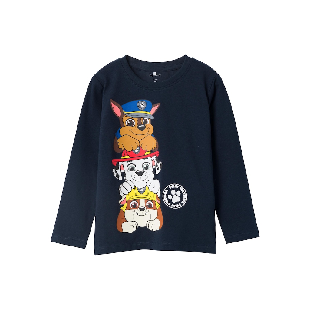 Name It Langarmshirt »NMMJUSUL PAWPATROL LS TOP NOOS CPLG«