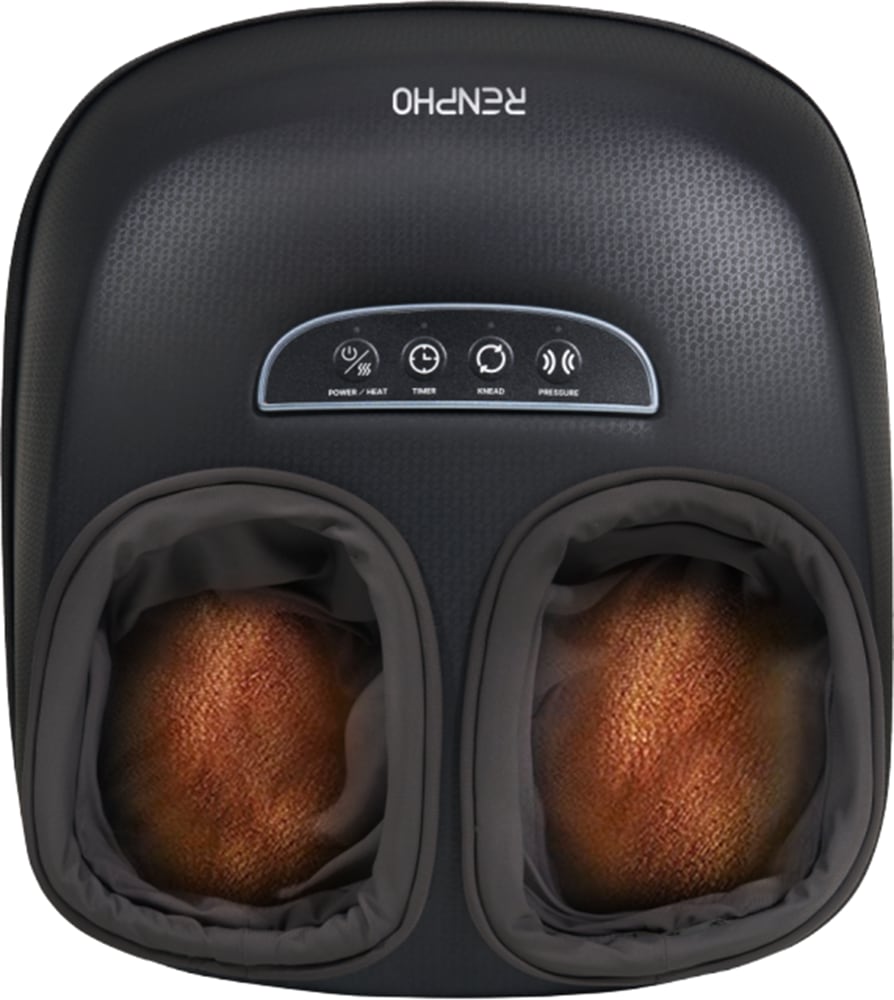 Renpho Shiatsu-Fußmassagegerät »Terea Lite X; für Fußgrößen bis EU 47« Luftdruckmassage in drei Intensitätsstufen; Kneten, Luftdruck, Wärme