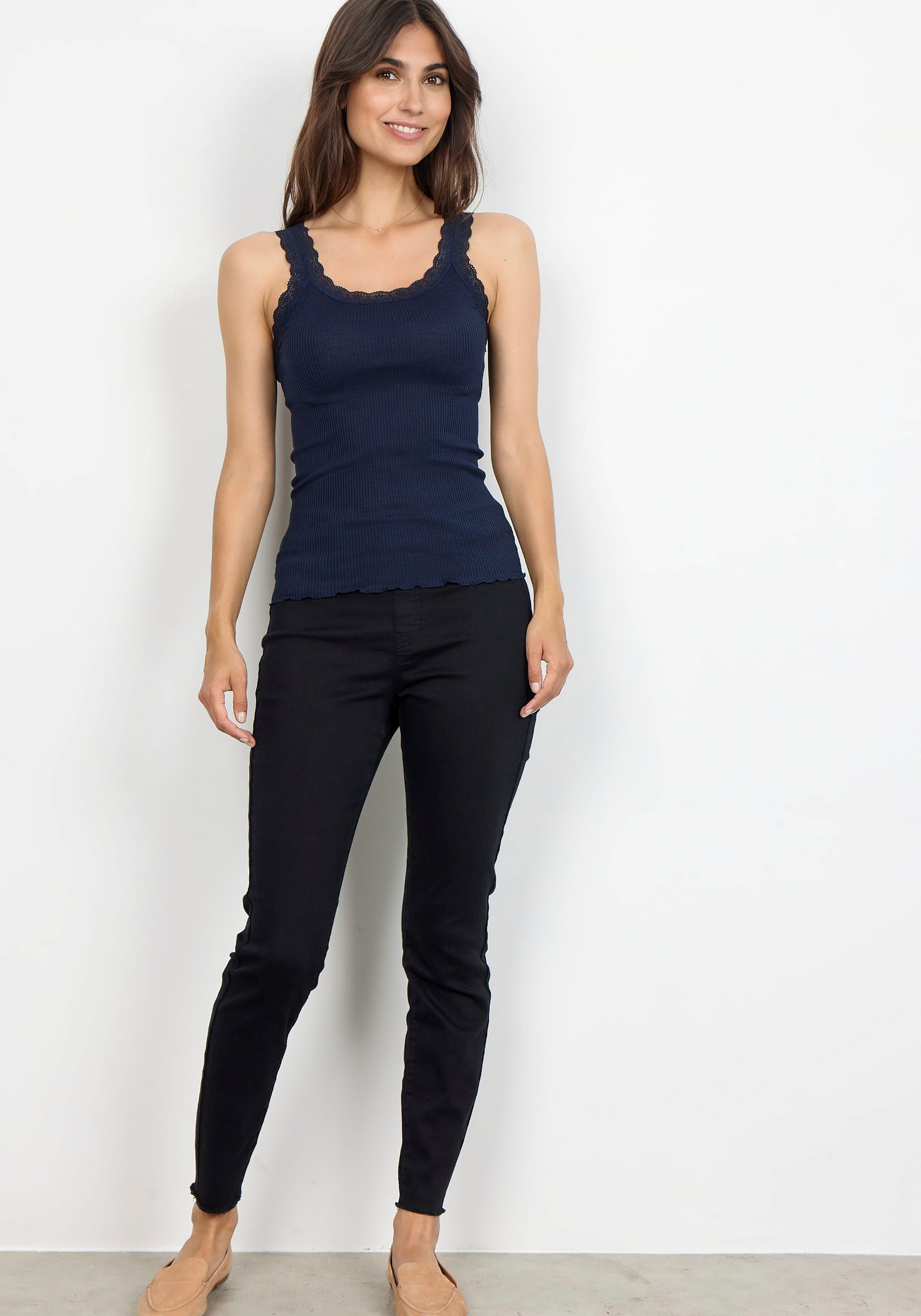 soyaconcept Tanktop »SC-SARONA 1«, mit Seide