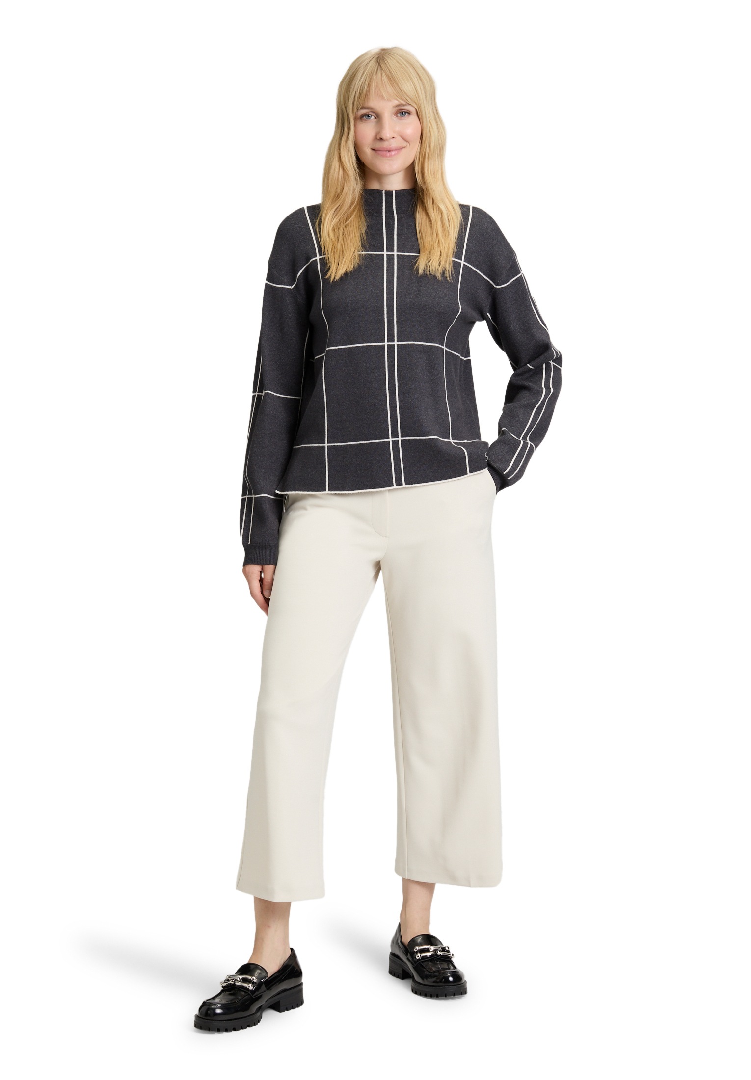 Betty Barclay Strickpullover »Strickpullover kariert«