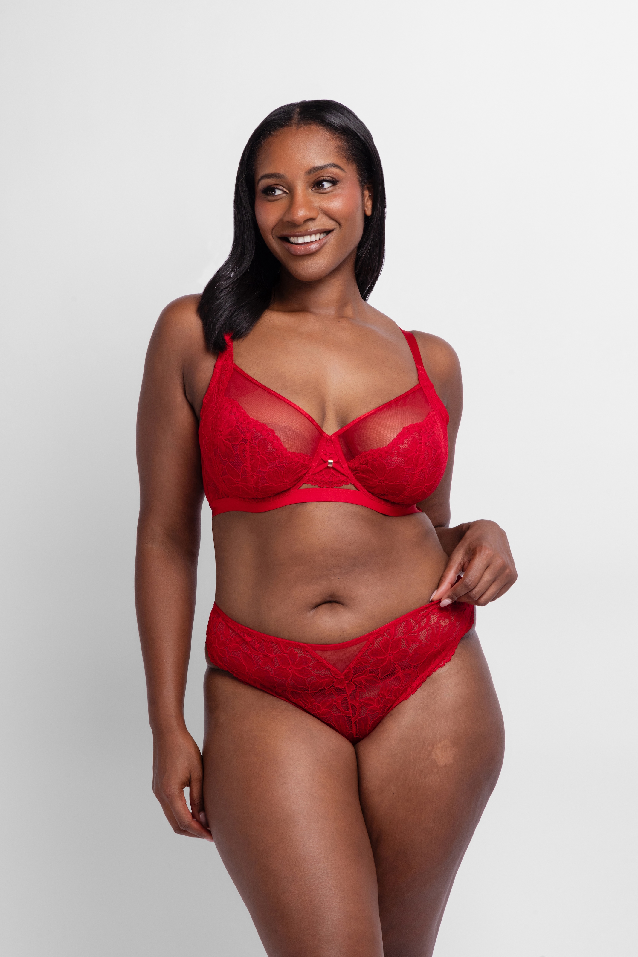 Dorina Bügel-BH »Jemma« feminin, nicht gefüttert, elastisch, florale Spitze