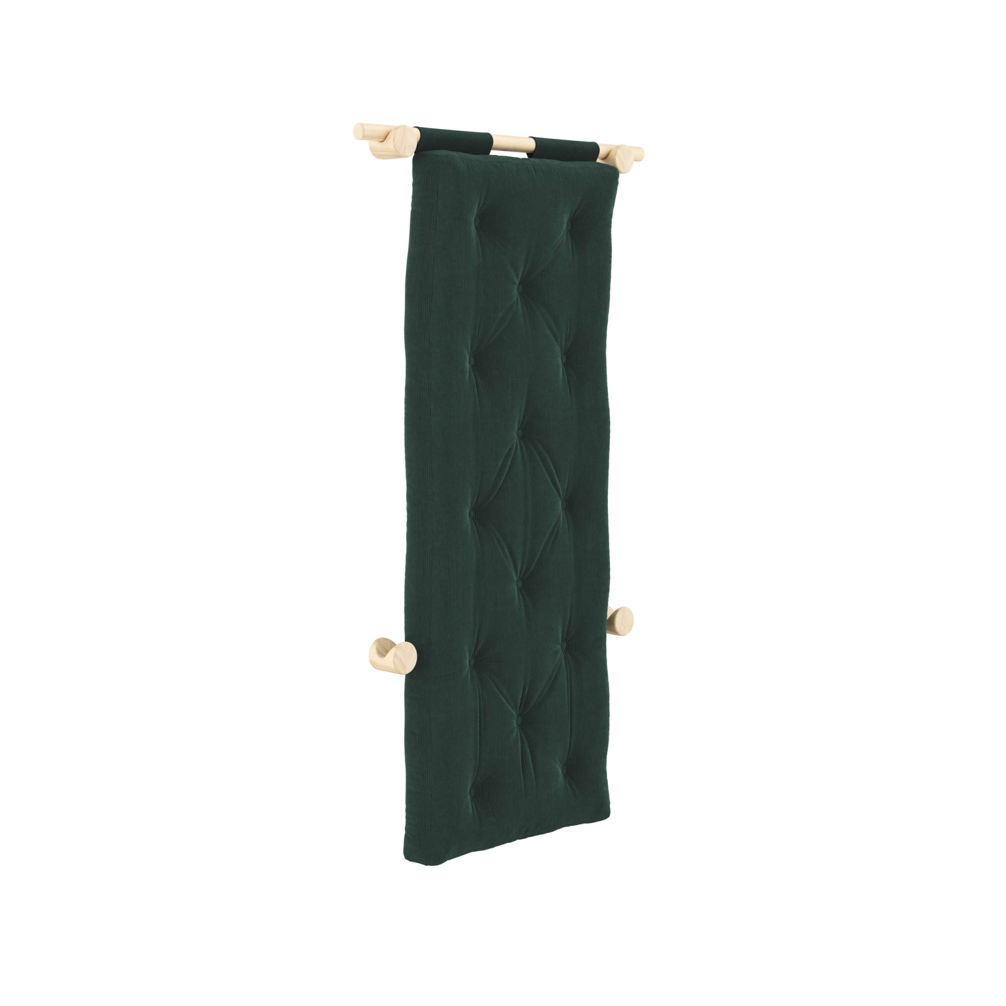 Karup Design Schlafsofa »Hooked Schlafsessel, Sitz- und Schlafplatz, Wandmontiert, platzsparend«, Futonmatratze inkl. Halterungsset aus FSC®-zertifiziertem Massivholz