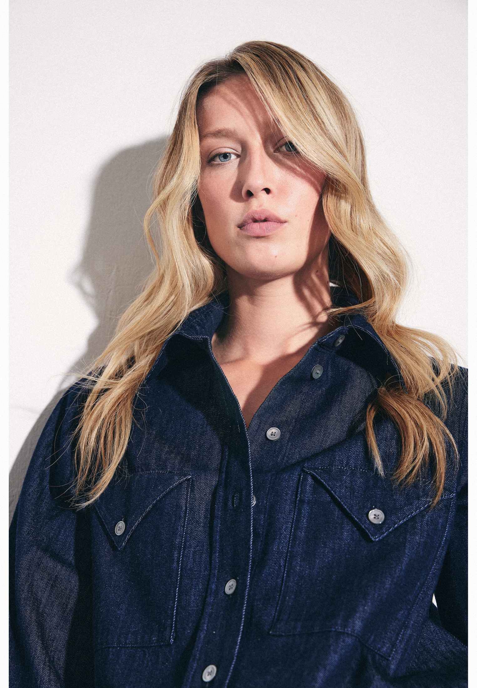 seidensticker Hemdbluse 1/1 Kragen Denim