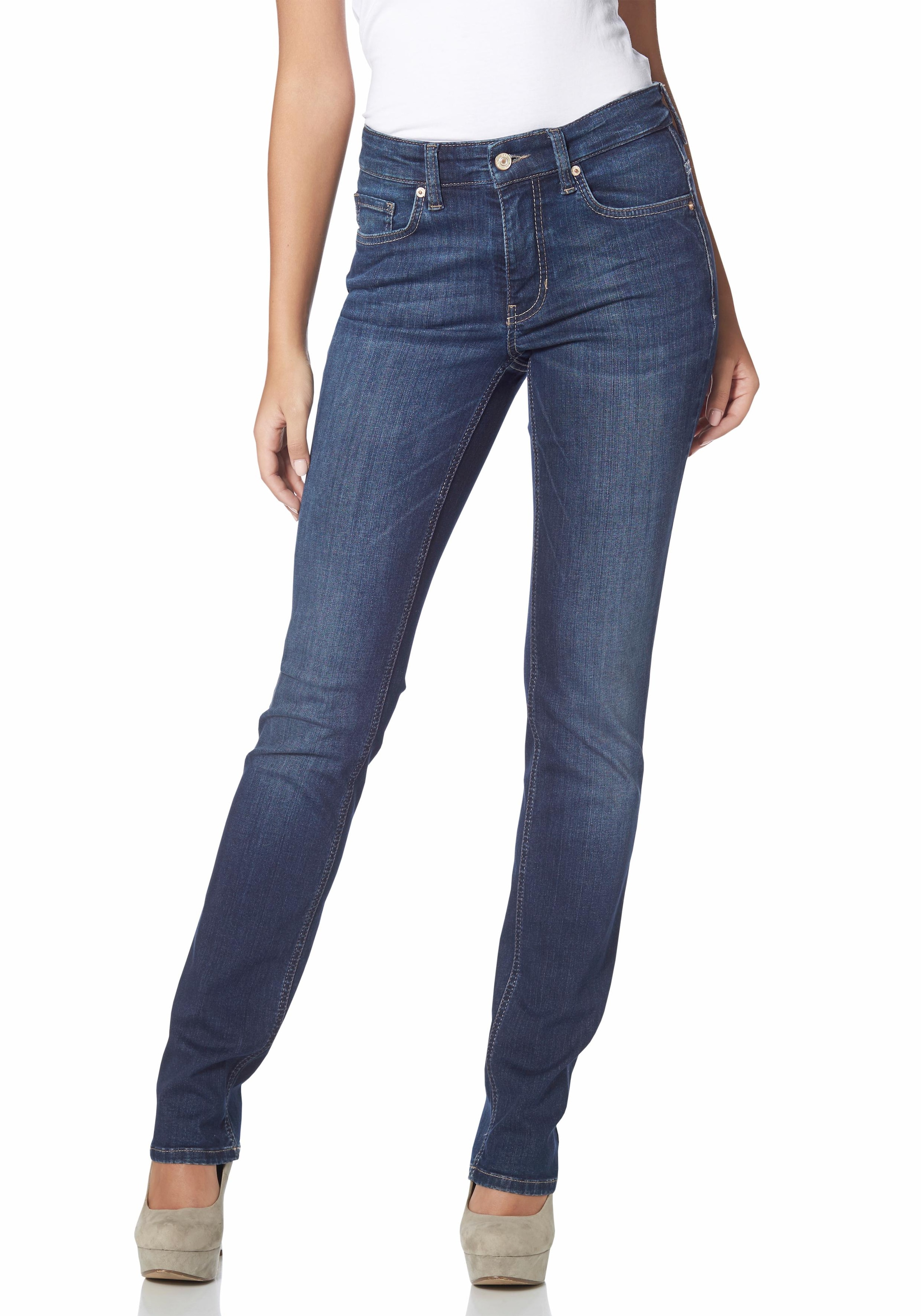 im geschnitten MAC Stretch-Jeans Gerade bestellen Online »Melanie«, OTTO Shop