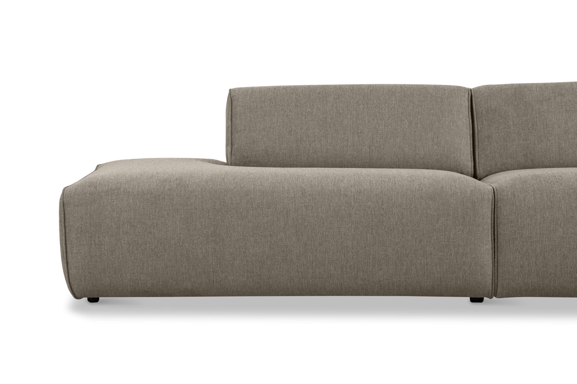 andas 2-Sitzer »Noord mit Kedernaht, Breite 227 cm«, mit Kedernaht, Breite 227 cm, Cord, Struktur, Webstoff