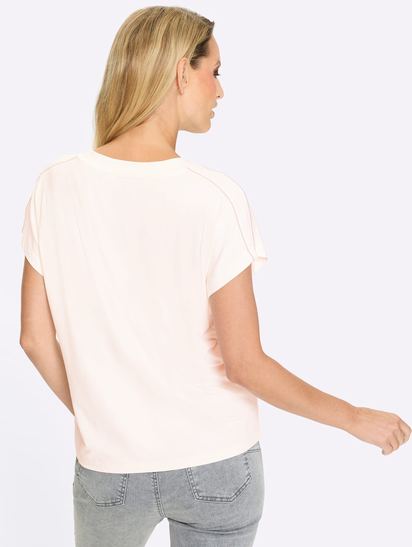 heine V-Shirt »Shirt«, 1 tlg.
