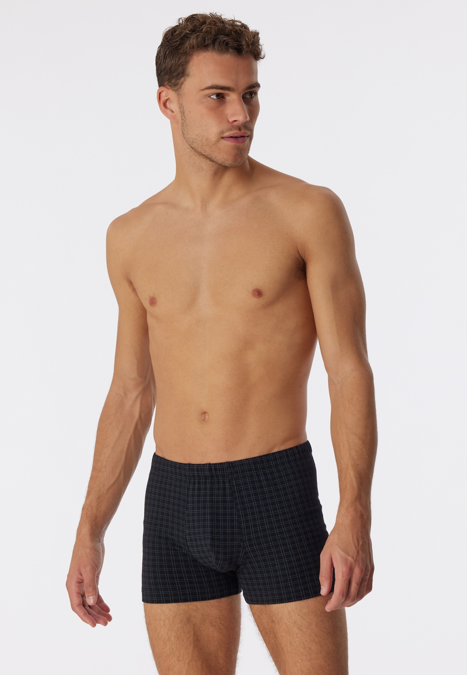 Schiesser Boxershorts »Cotton Casual«, ohne Eingriff, kariert