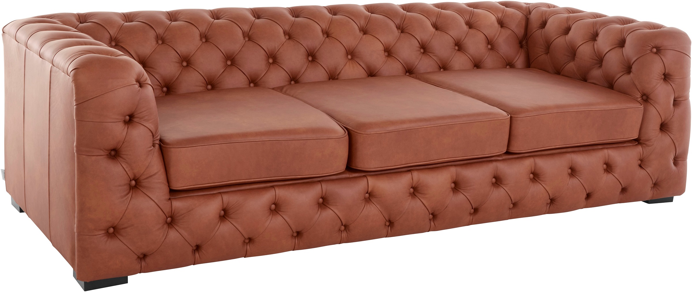 Home affaire Chesterfield-Sofa »Kalina«, klassische Chesterfield-Knopfheftung, sehr hochwertige Verarbeitung