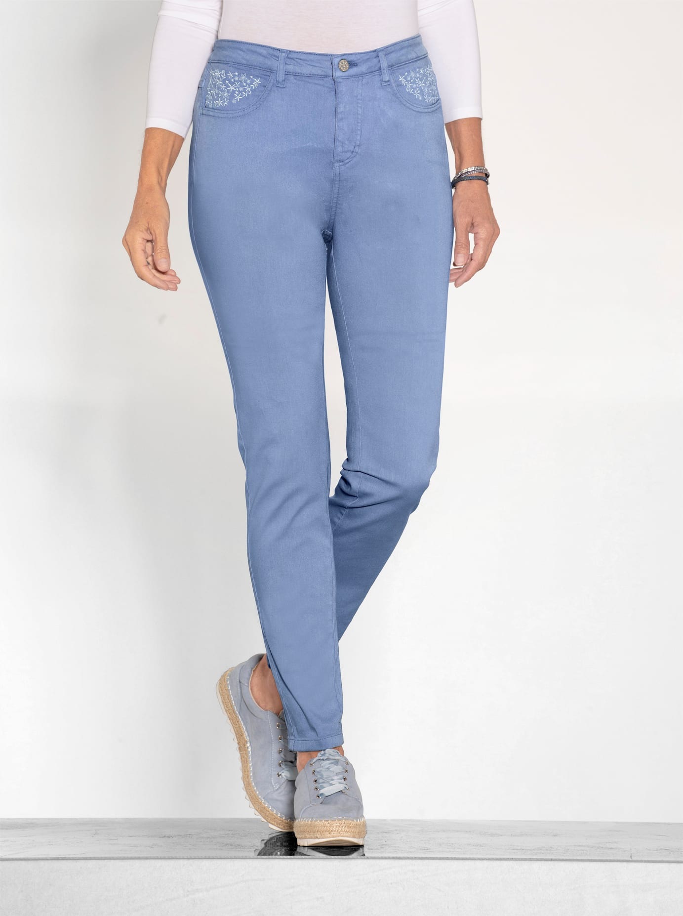 Classic Basics Stretch-Jeans, (1 tlg.)