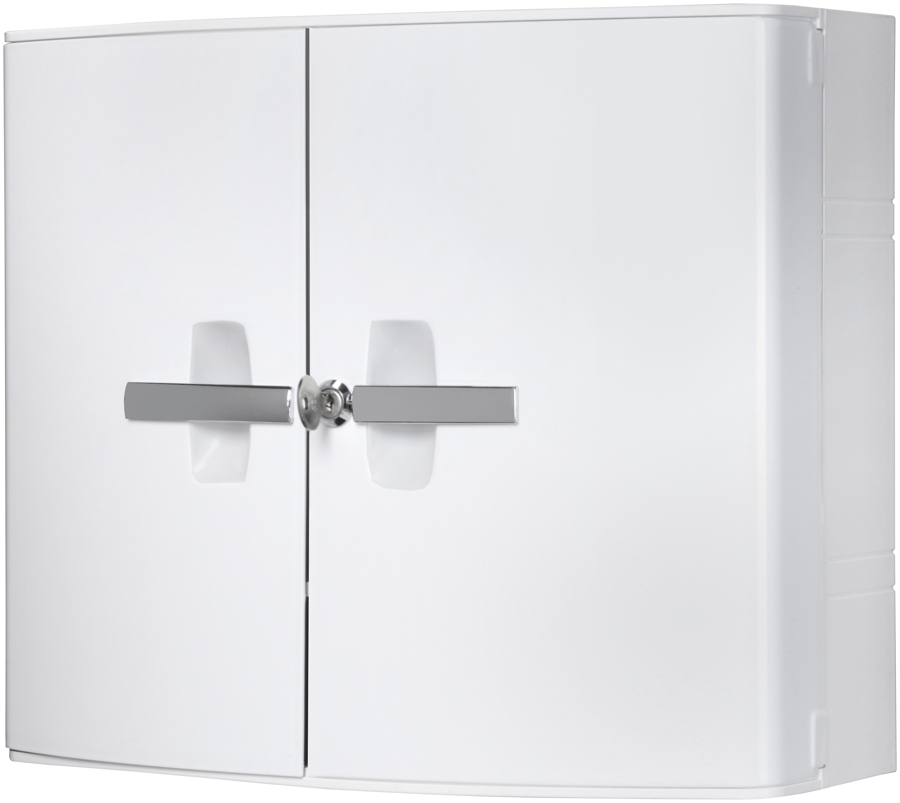 Bischof Medizinschrank »Salus 2« Magnetschnapper in weiß, Größe B/H/T: 38,5 cm x 32,5 cm x 18 cm