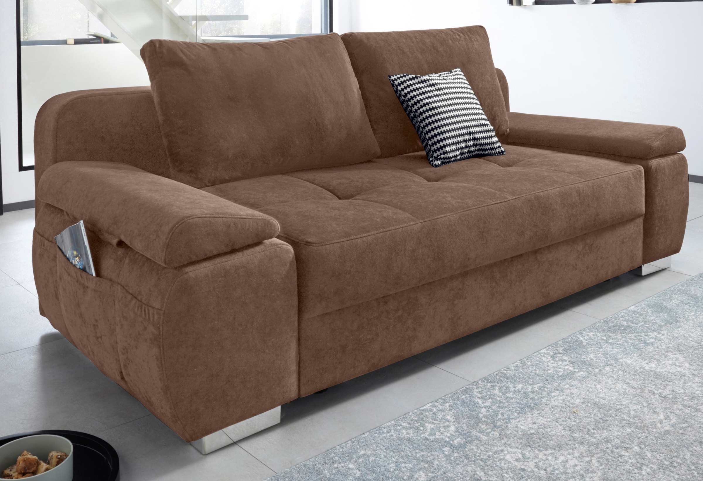 inklusive Federkern kaufen OTTO COLLECTION Schlafsofa »Pumo«, Bettkasten, bei AB Bettfunktion und mit Boxspring-Aufbau,