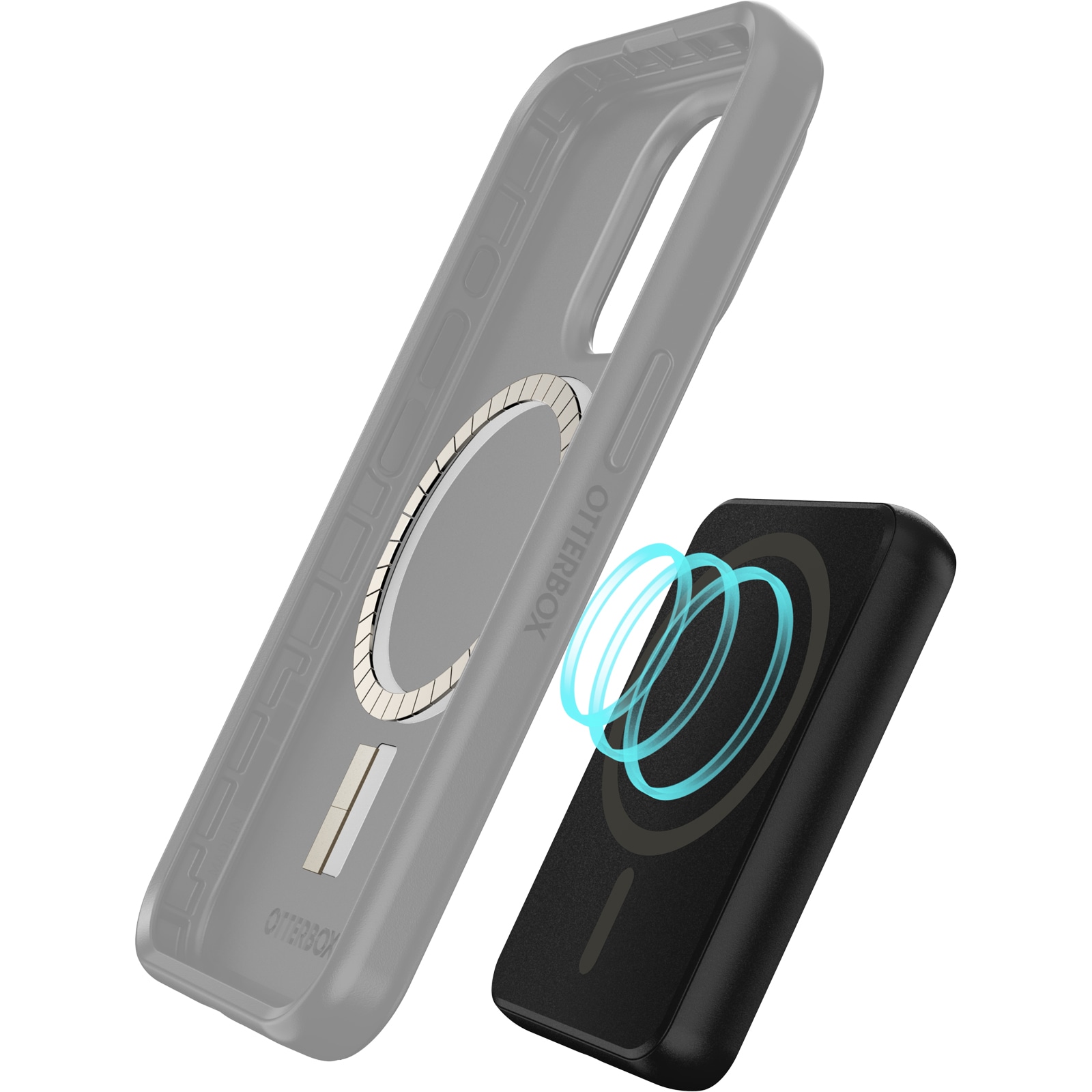 Otterbox Powerbank »Wireless PowerBank für MagSafe 5K MAH (7.5W)« OtterBox Wireless PowerBank -MagSafe 5K MAH (7.5W) USB-C white 5.000 mAh