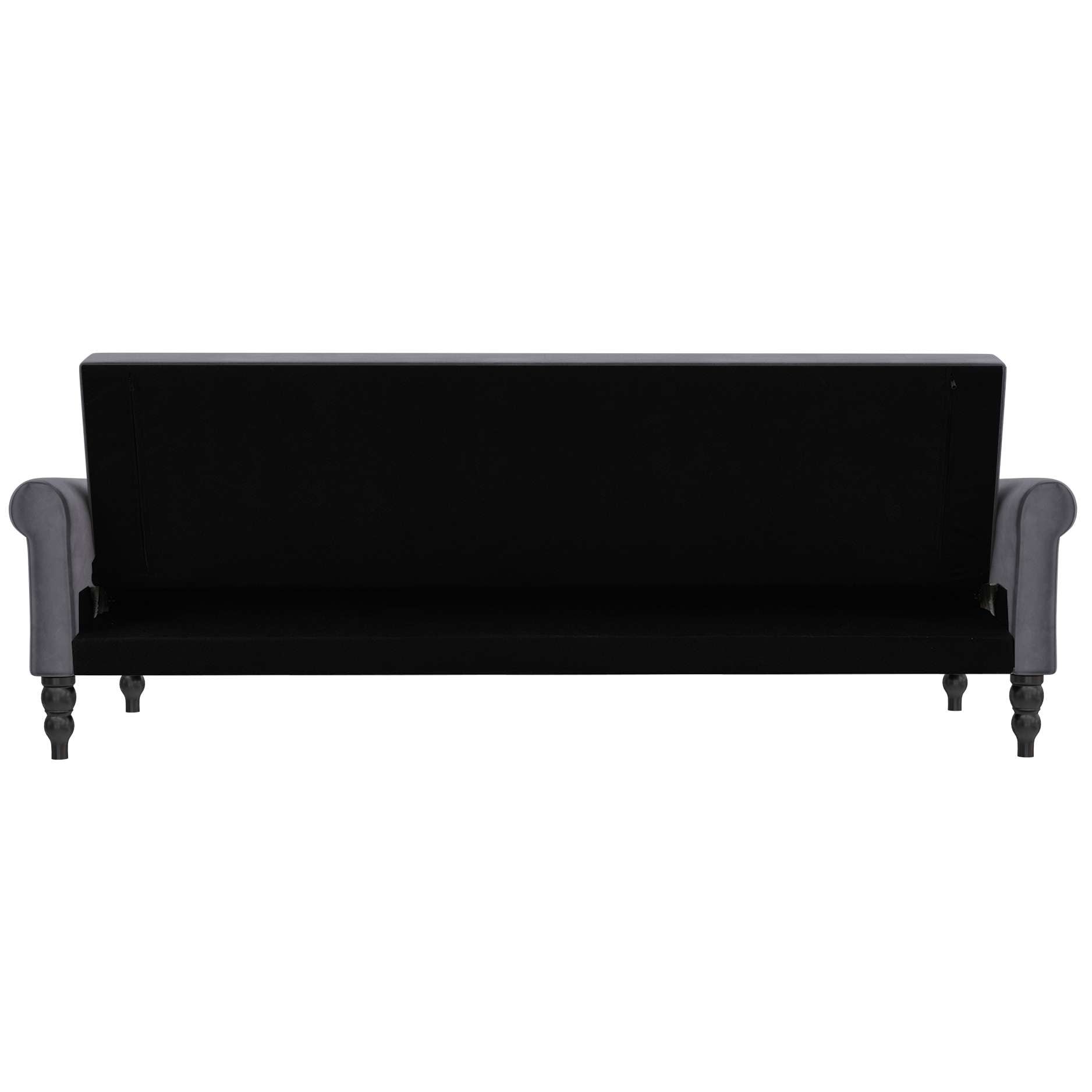 Dorel Home 3-Sitzer »Tyne«, Schlafsofa 222 cm, Bettfunktion (110/190cm), pflegeleichter Velours
