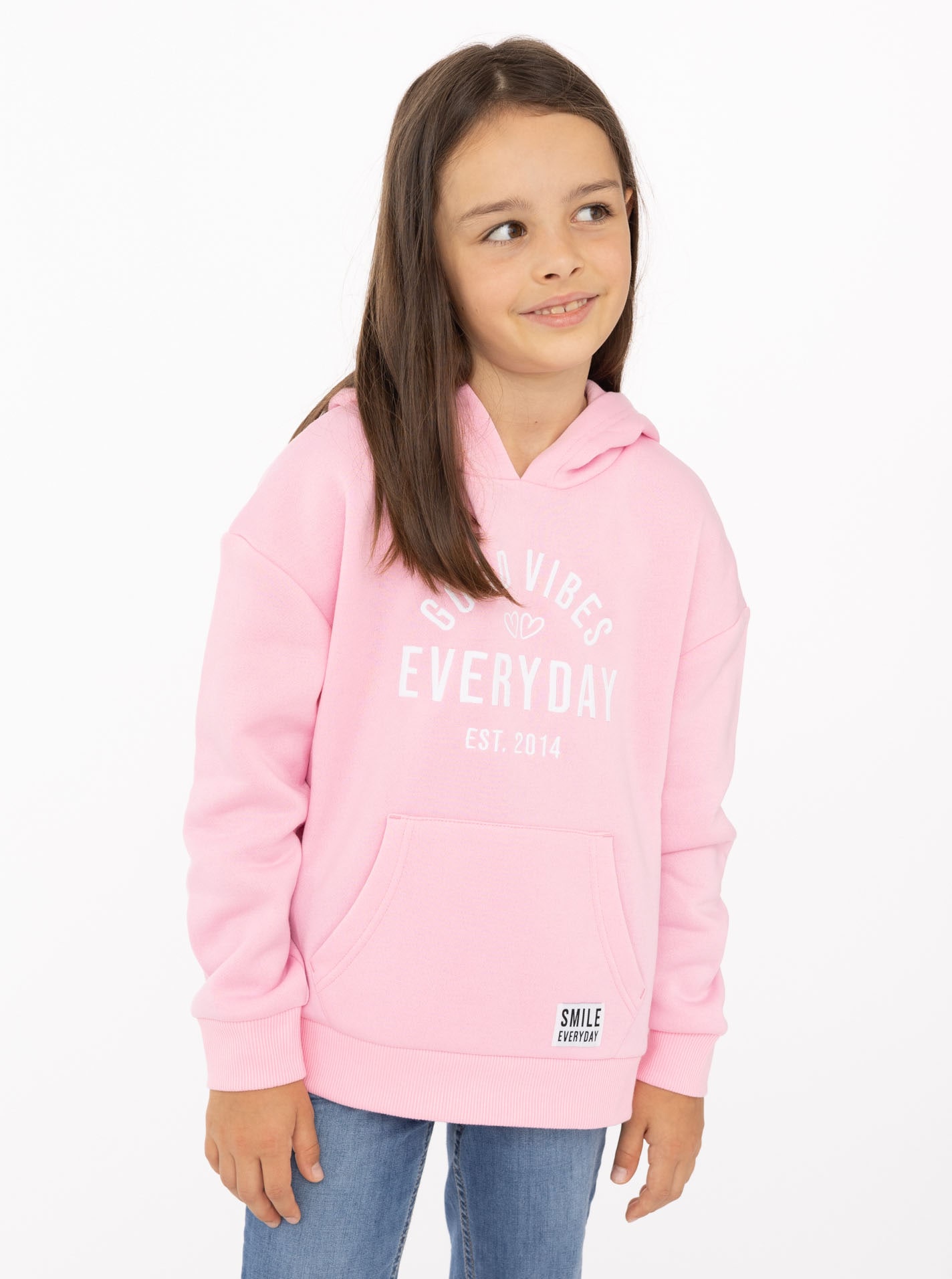 Zwillingsherz Hoodie »"Everyday"« Mini-Me,mit Stickerei und positiver Botschaft