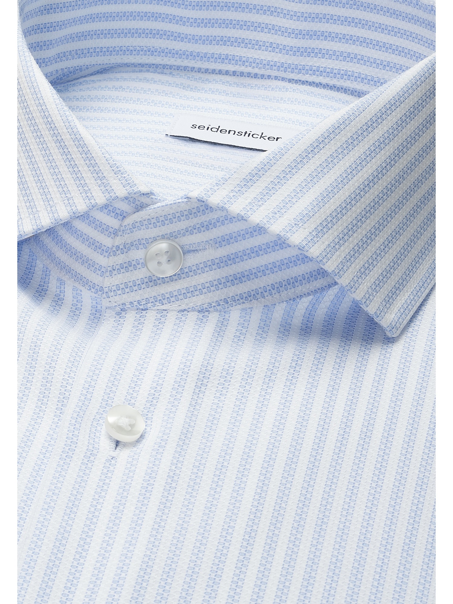 seidensticker Businesshemd »Schwarze Rose« Regular 1/1 Kentkragen Gestreift