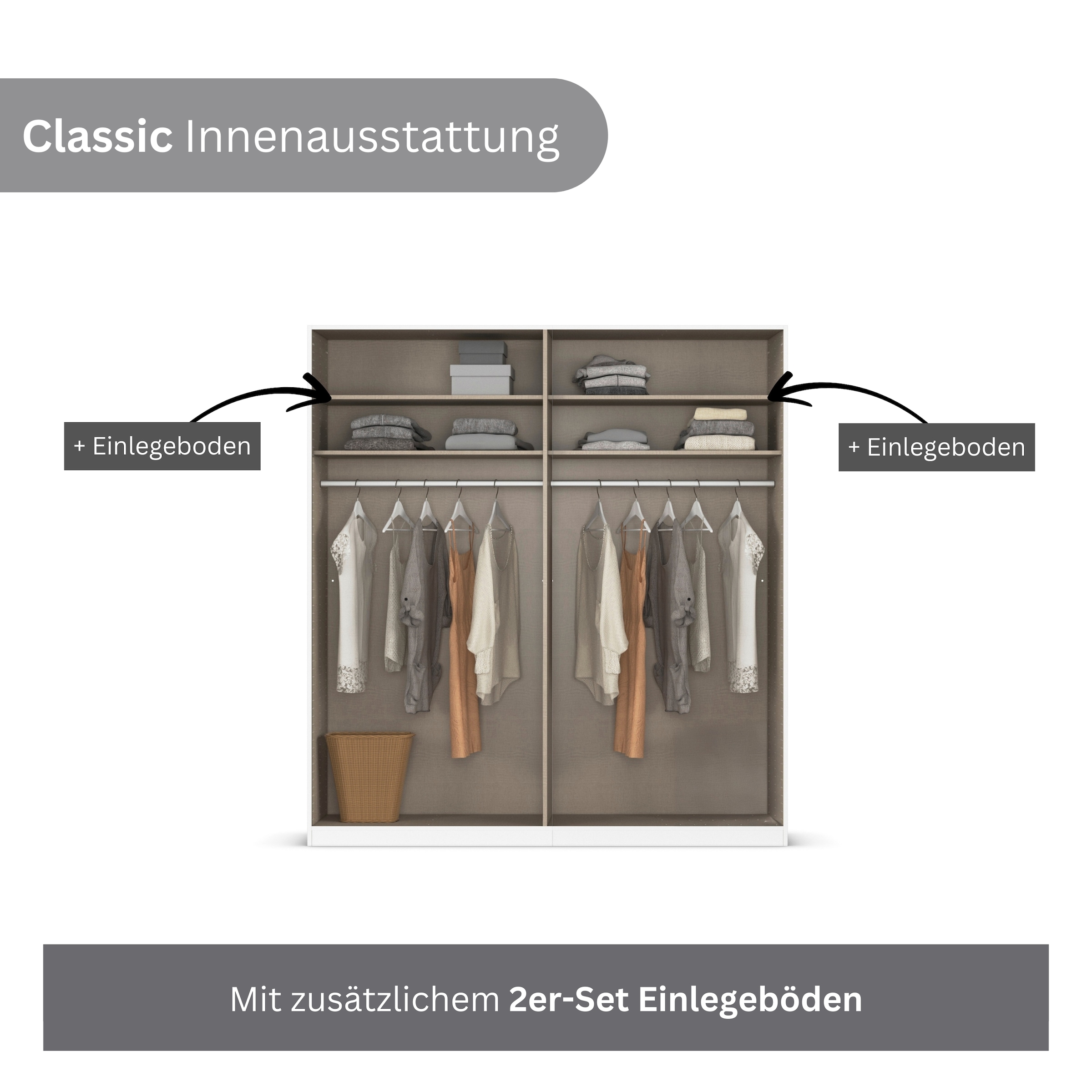 rauch Jugendzimmer-Set »Marlene«, (Set, 4 tlg., in 3 verschiedenen Ausstattungen BASIC/CLASSIC/PREMIUM), erhältlich in verschiedenen Bett- und Schrank-Breiten MADE IN GERMANY